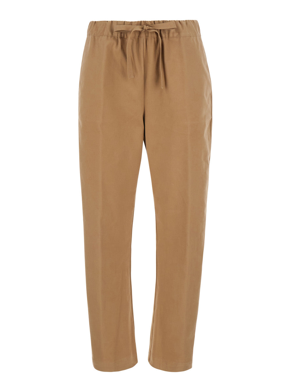 Semicouture Buddy Trousers — Beige by Semicouture