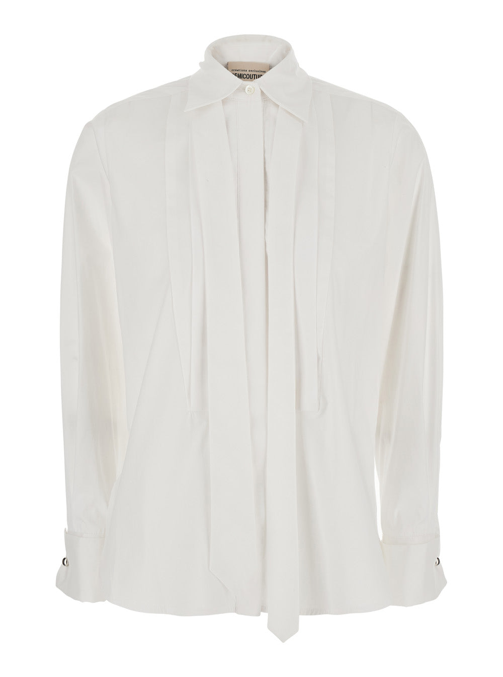 Semicouture Gracie Shirt — White by Semicouture