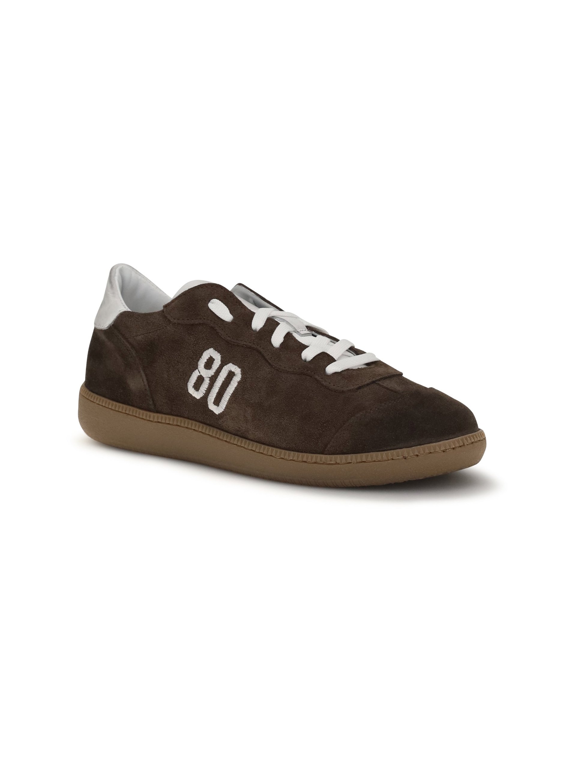 Be980 Suede Sneaker — Brown, view 3