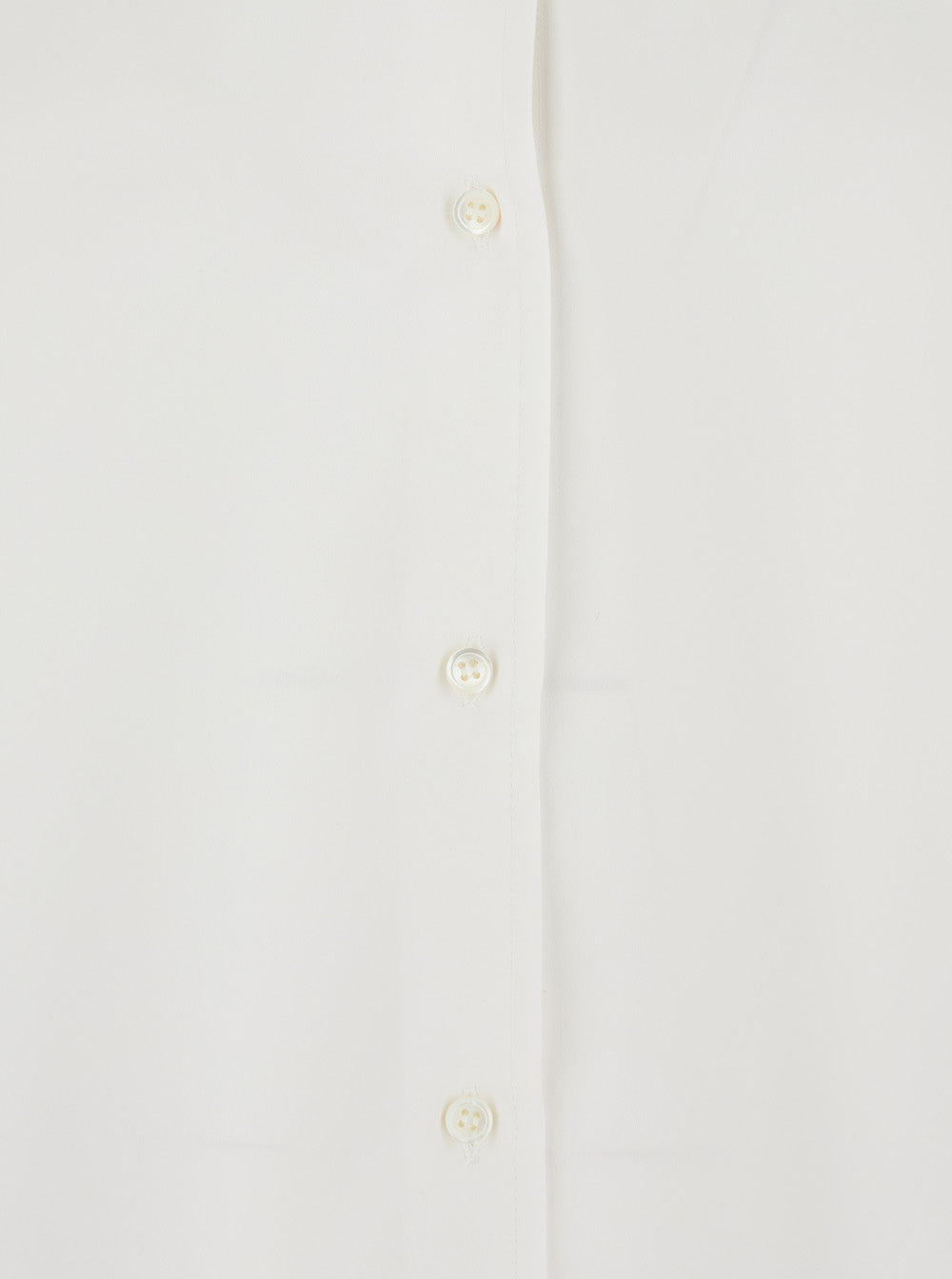 Leplain Lightweight Tech Fabric Shirt — White, view 3