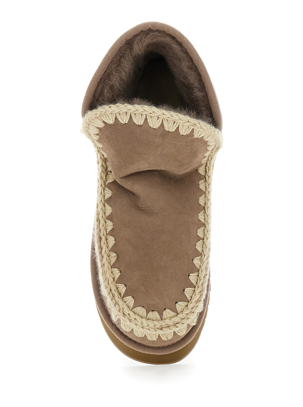 Mou Mini Eskimo Ankle Boot — Beige, view 4