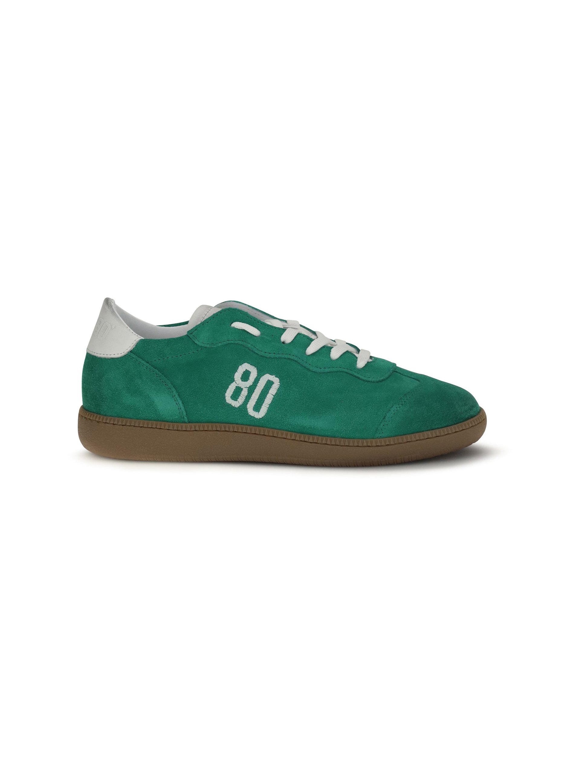 Be980 Suede Sneaker — Green, view 2