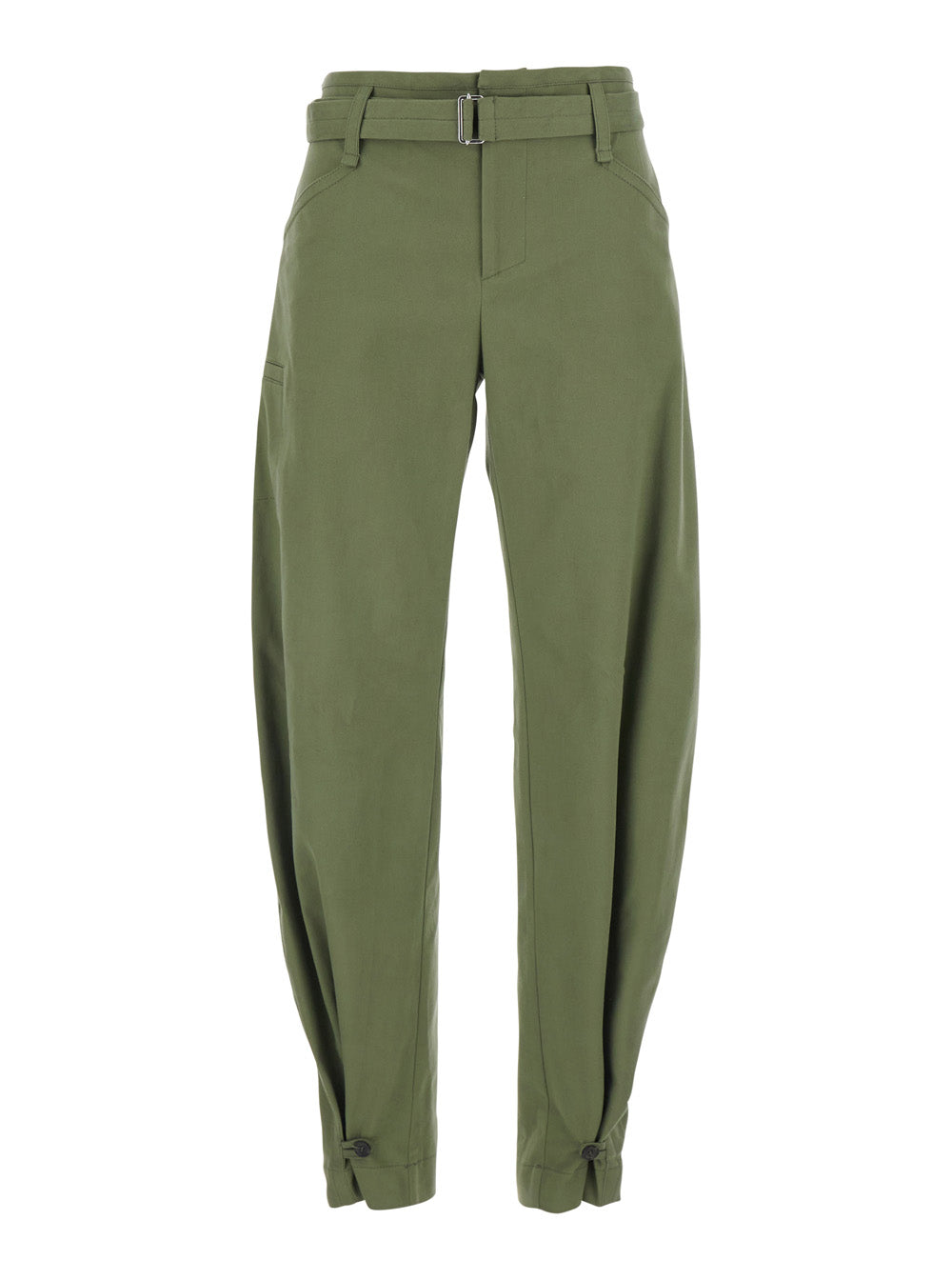 Semicouture Ryana Trousers — Green by Semicouture
