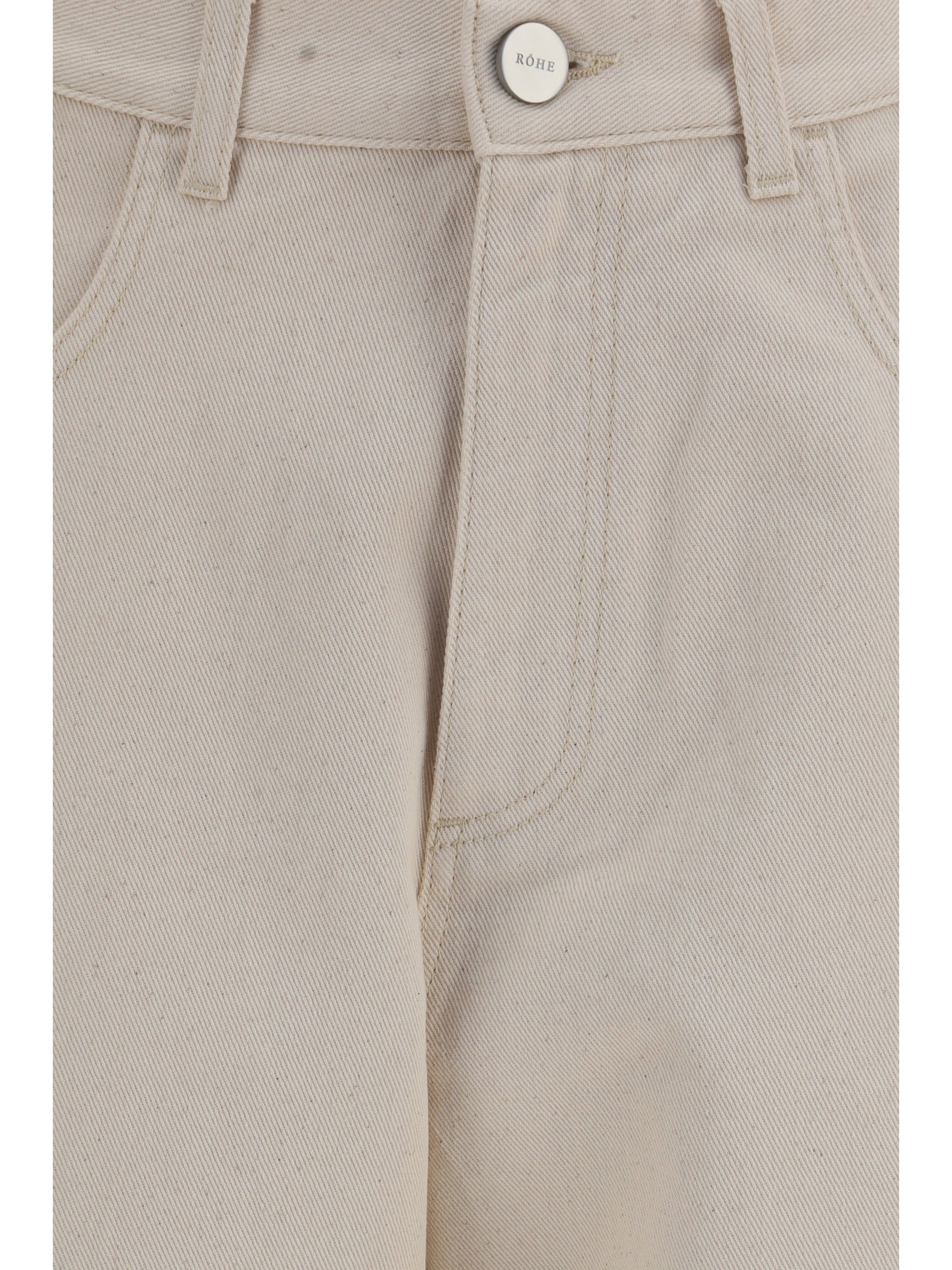 RóHe Jeans — Beige, view 2