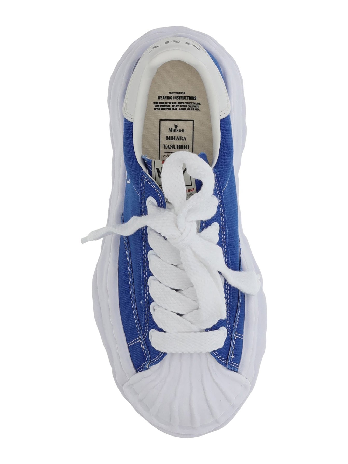 Maison Mihara Yasuhiro Blakey Sneaker — Blue, view 3