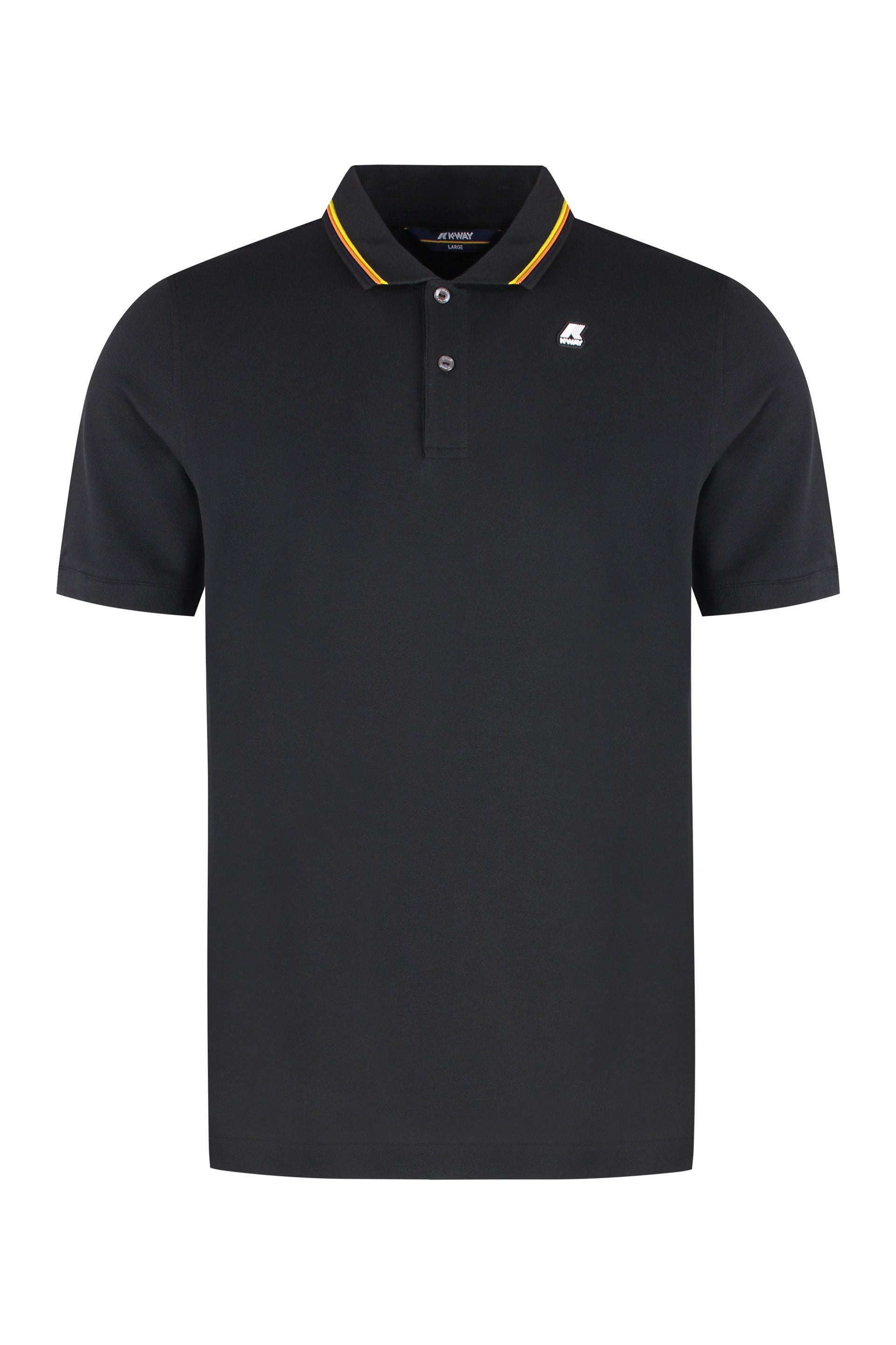 K-Way Jud Polo Shirt — Black by K-Way