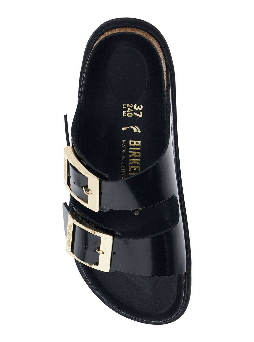 Birkenstock Arizona Sandals — Black, view 4