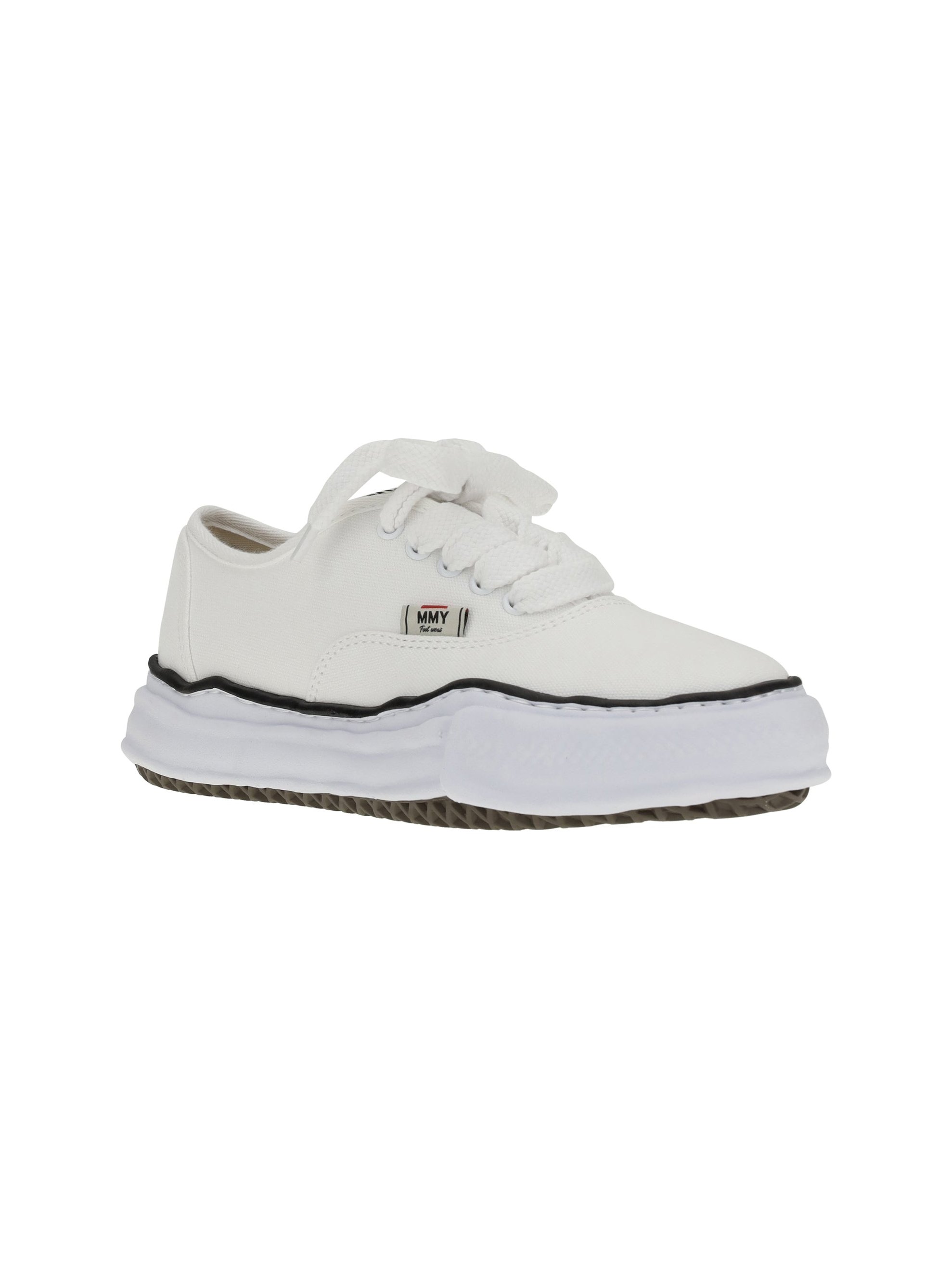 Maison Mihara Yasuhiro Cotton Upper Sneakers — White by Maison Mihara Yasuhiro