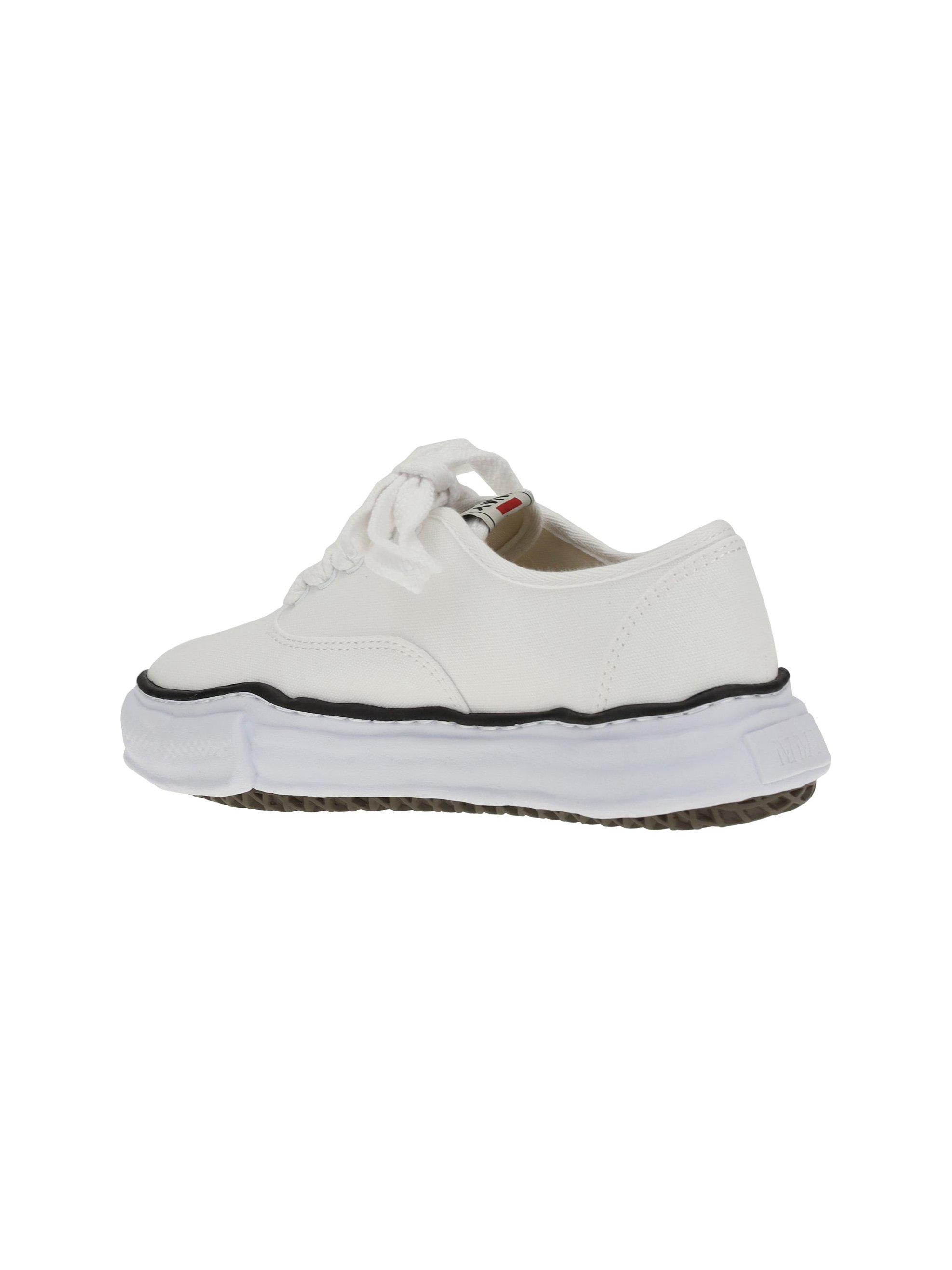 Maison Mihara Yasuhiro Cotton Upper Sneakers — White, view 2