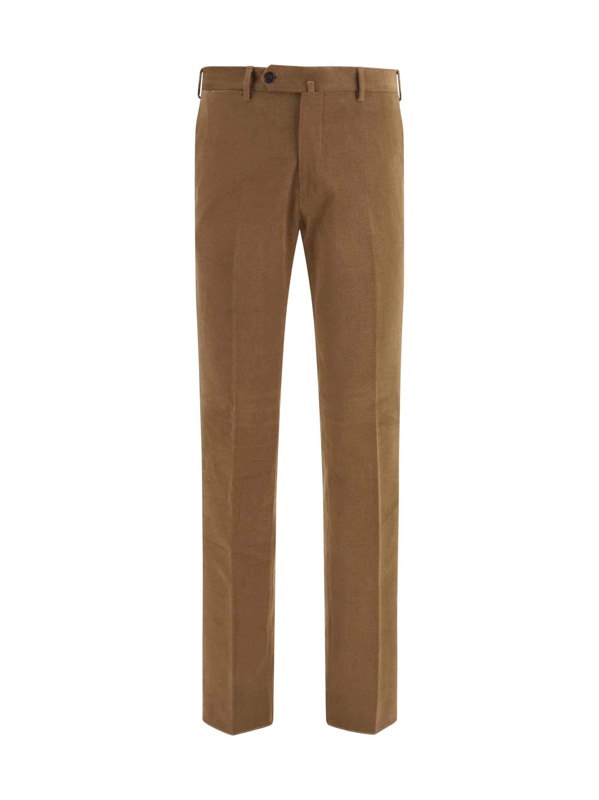 Germano 1952 Tailored Corduroy Trousers — Beige, view 3