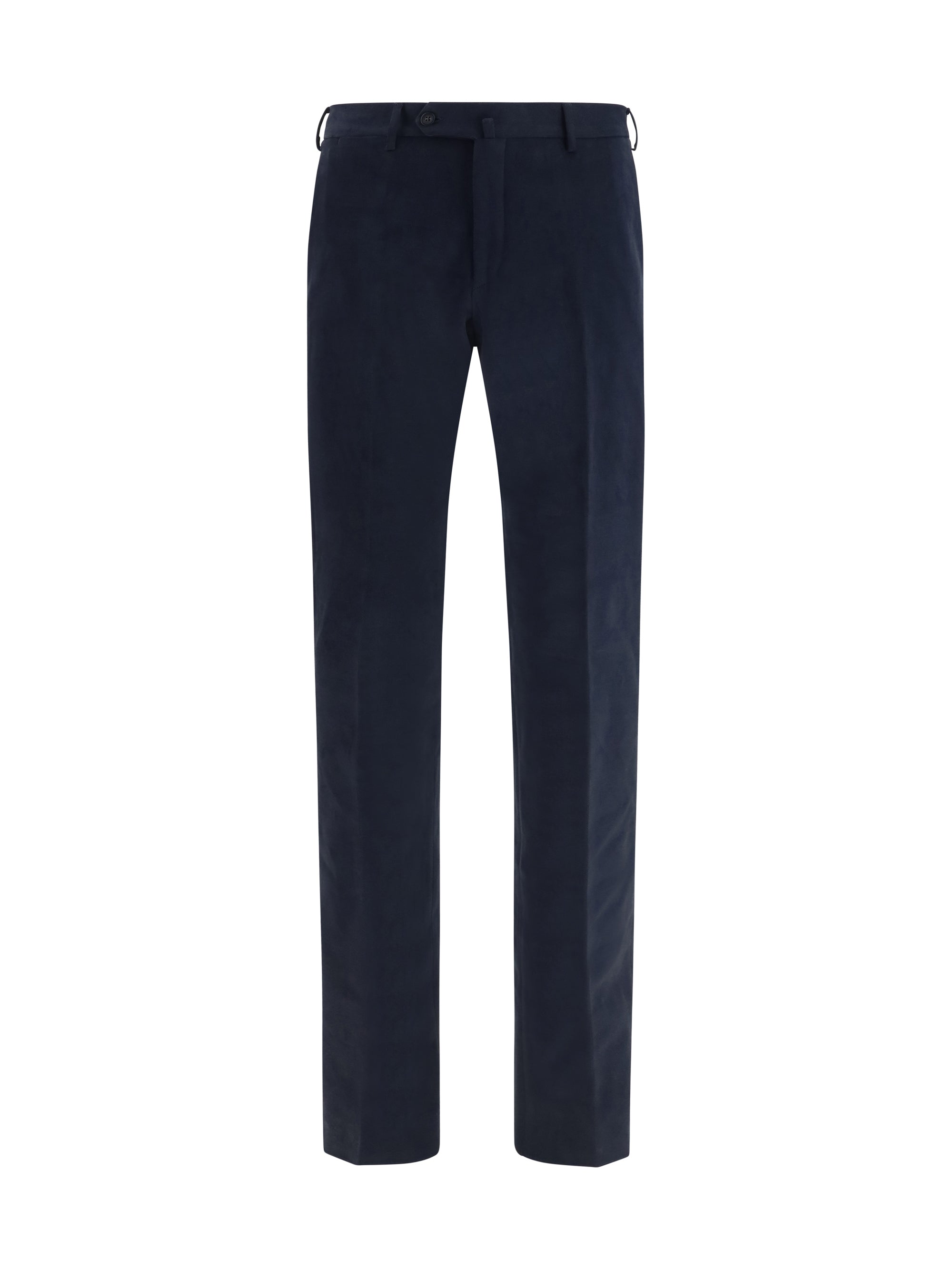 Germano 1952 Stretch Cotton Corduroy Trousers — Beige, view 3