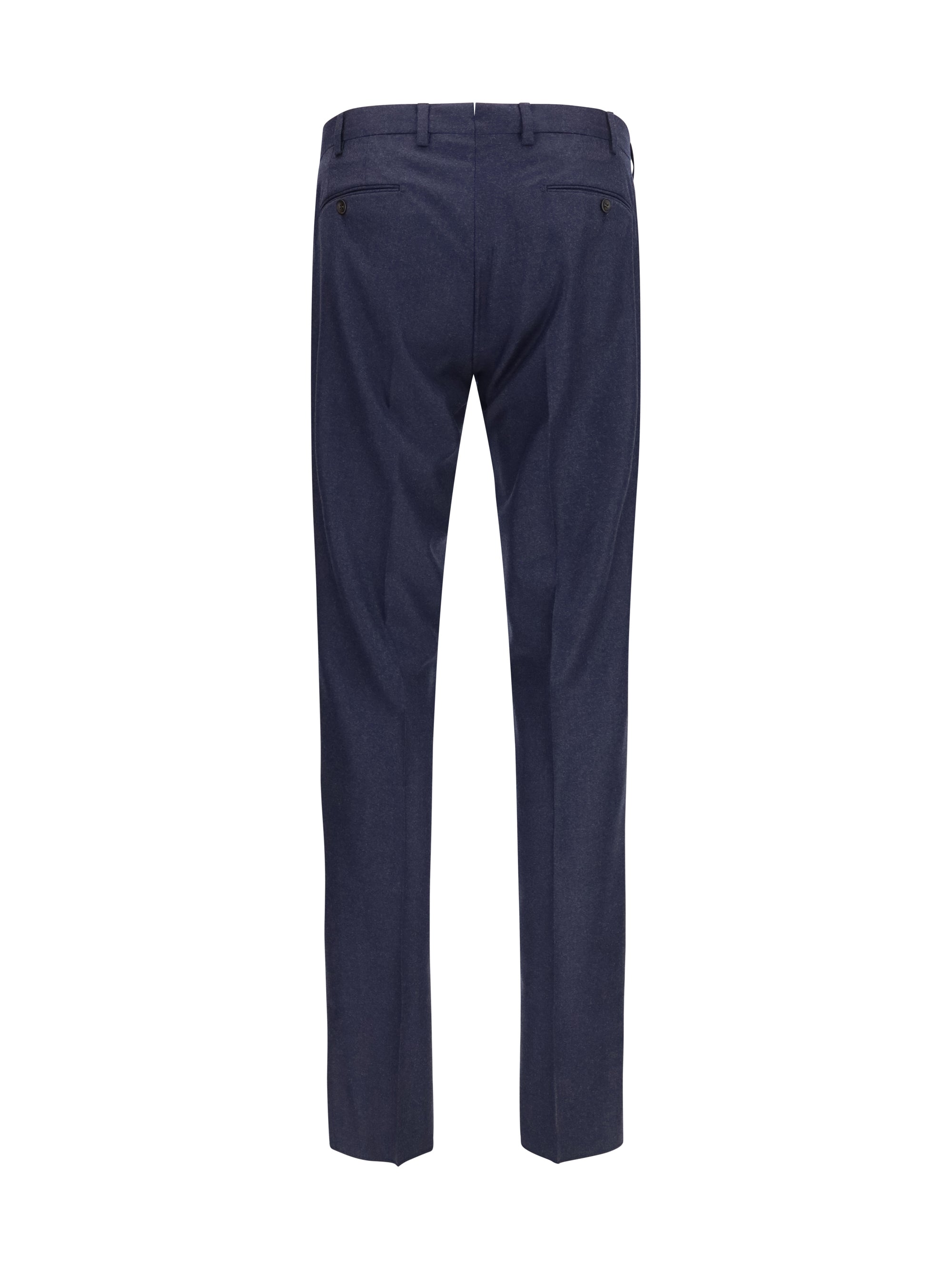 Germano 1952 Virgin Wool Tailored Trousers — Navy by Germano 1952