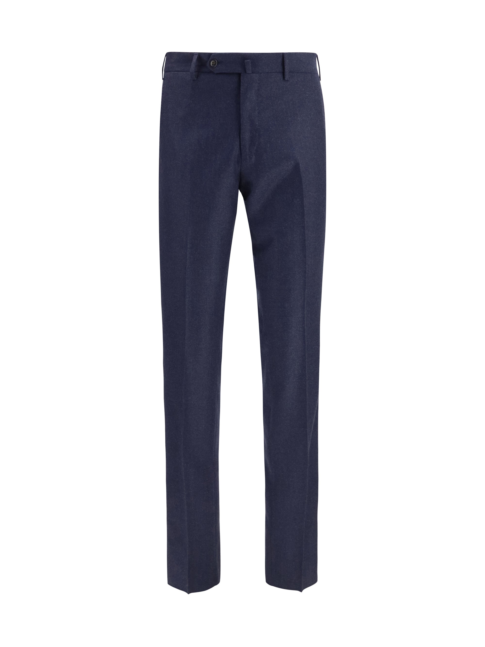 Germano 1952 Virgin Wool Tailored Trousers — Navy, view 2
