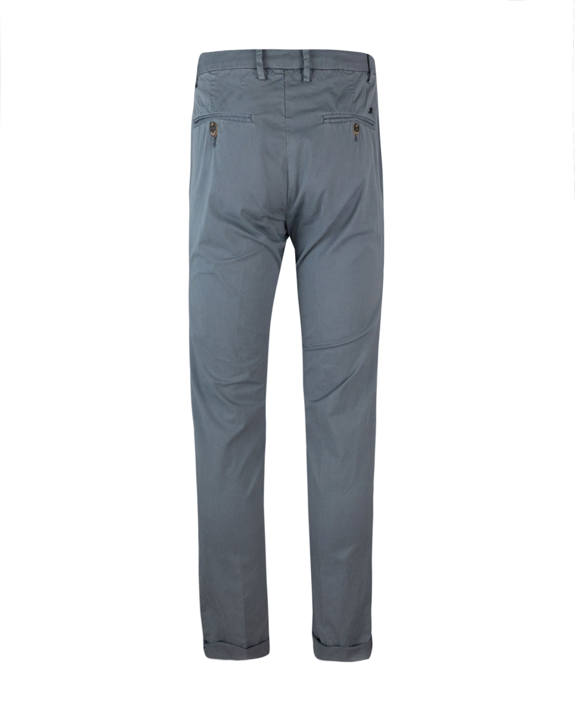 Mason'S Stretch Cotton Chinos — Gray, view 2