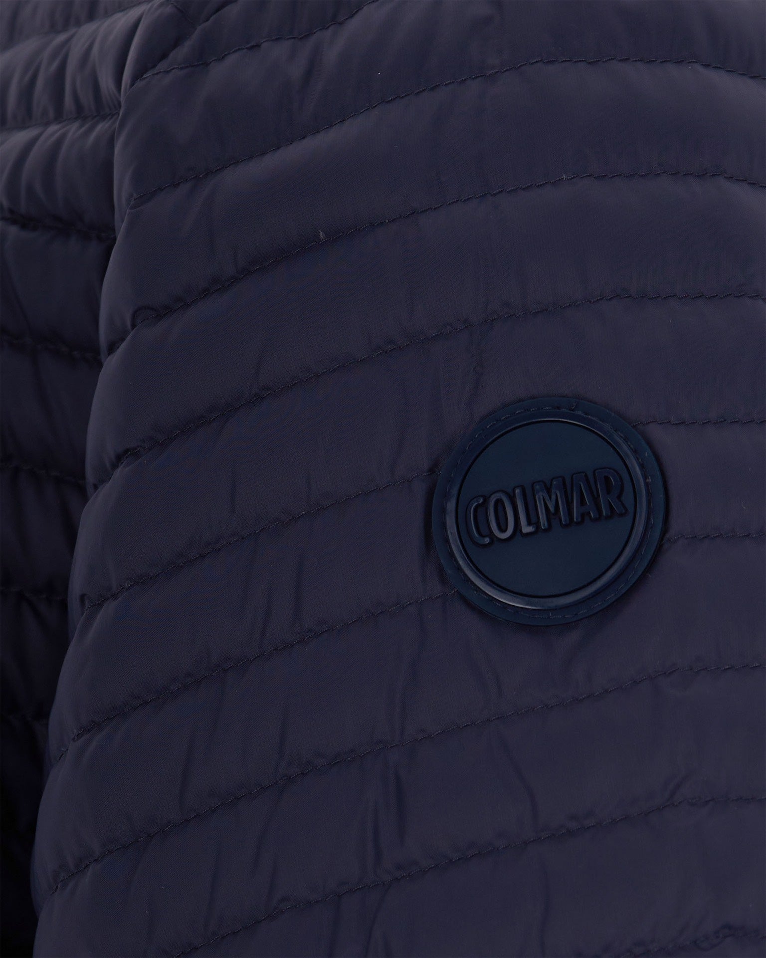 Colmar Quilted Duck Down Down Jacket — Navy, view 3
