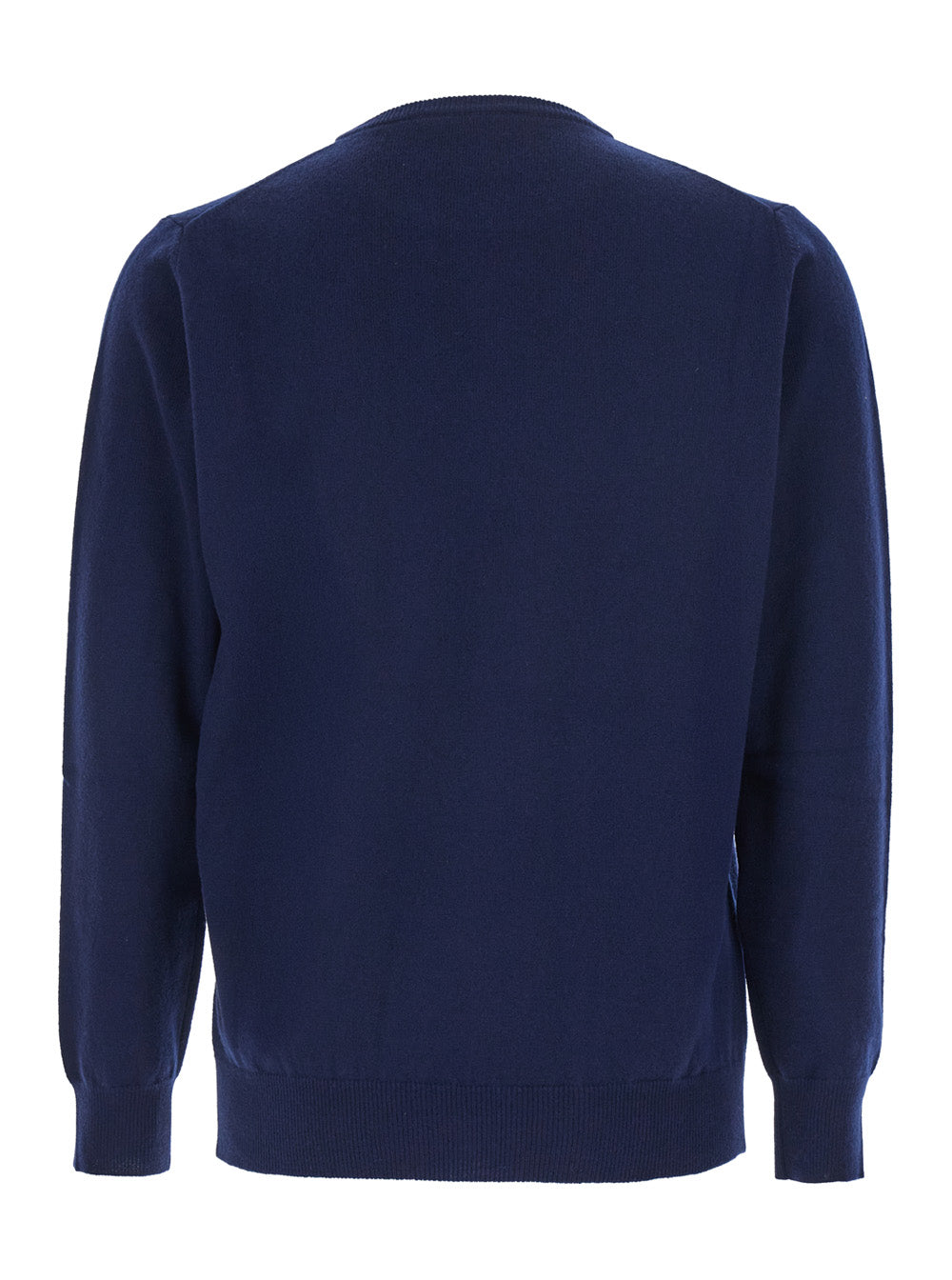 Kangra 100% Cashmere Sweater — Navy, view 2
