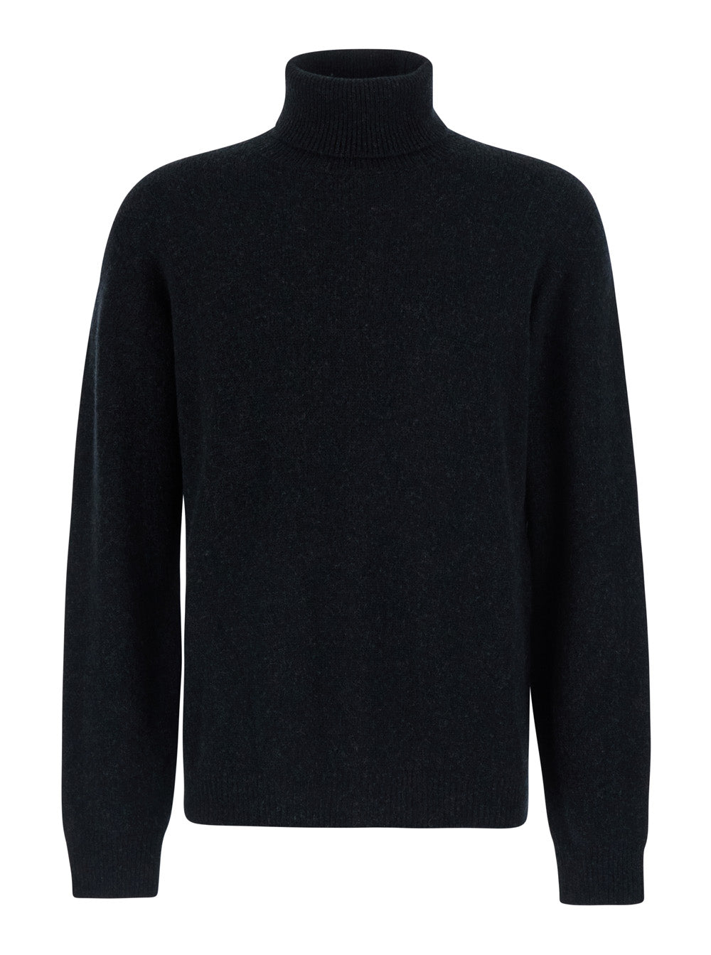 Roberto Collina Virgin Wool Turtleneck Sweater — Black by Roberto Collina