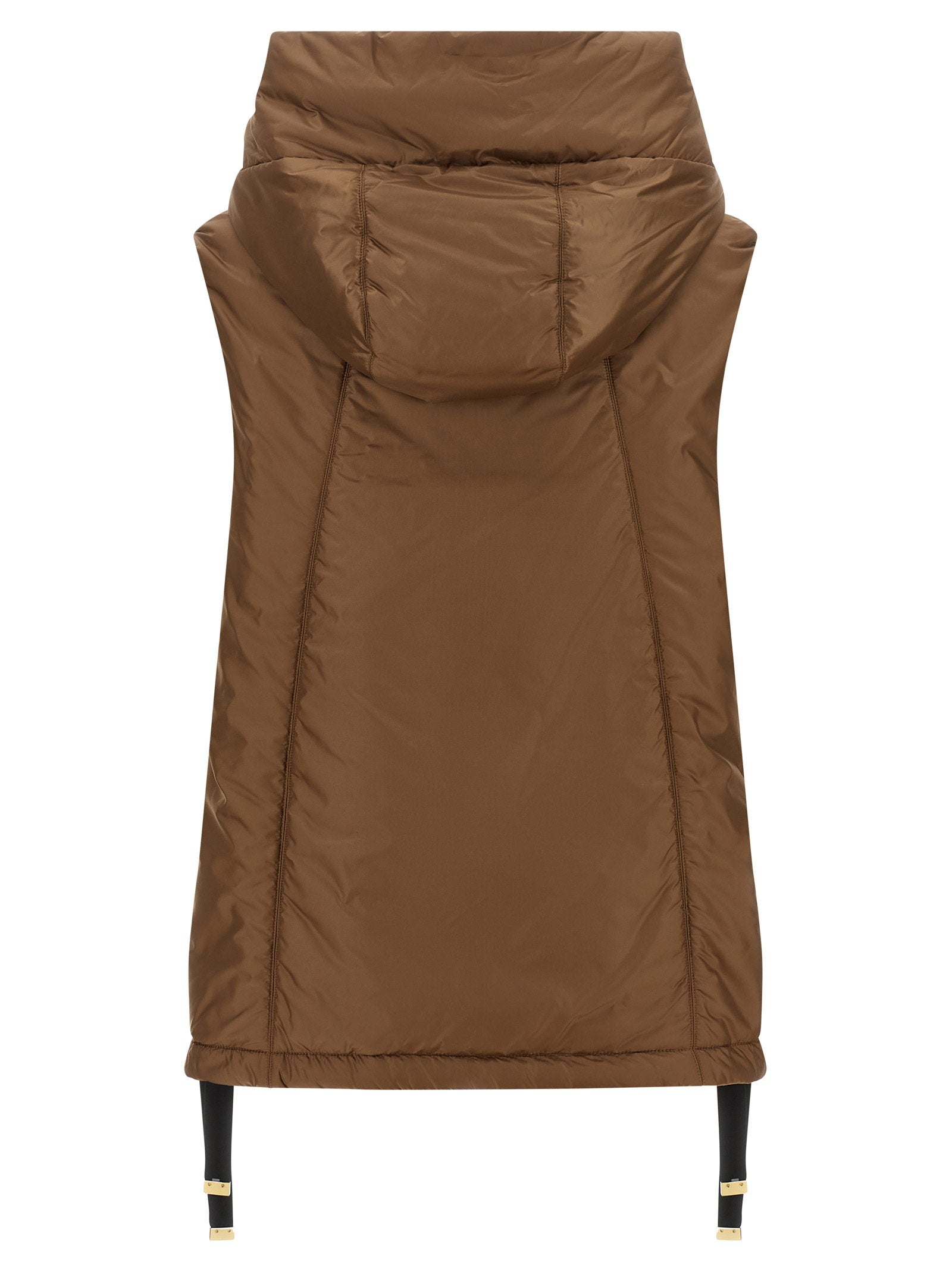 Max Mara The Cube Vest — Tobacco, view 2