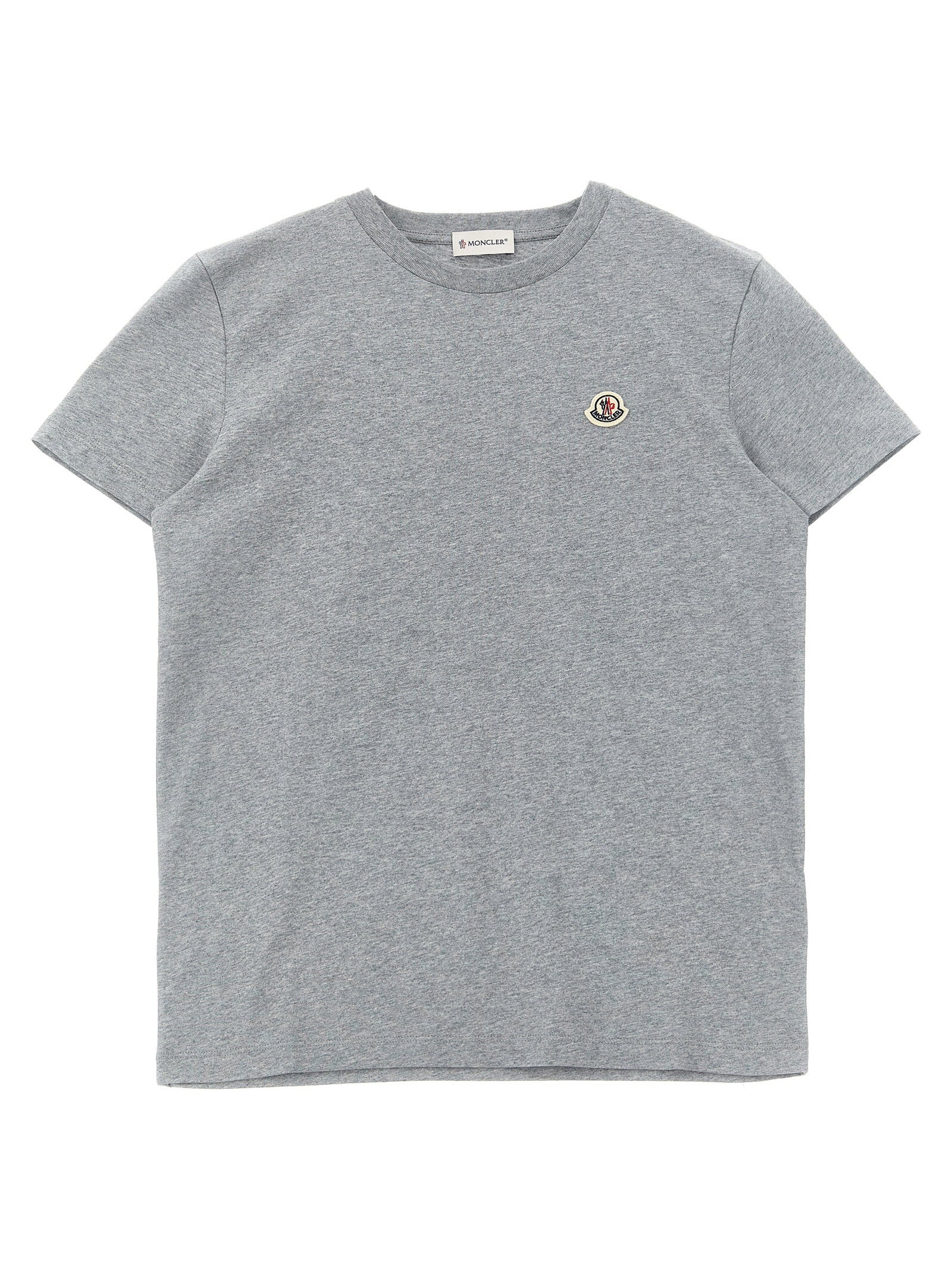 Moncler Enfant Logo-Patch T-Shirt, view 2
