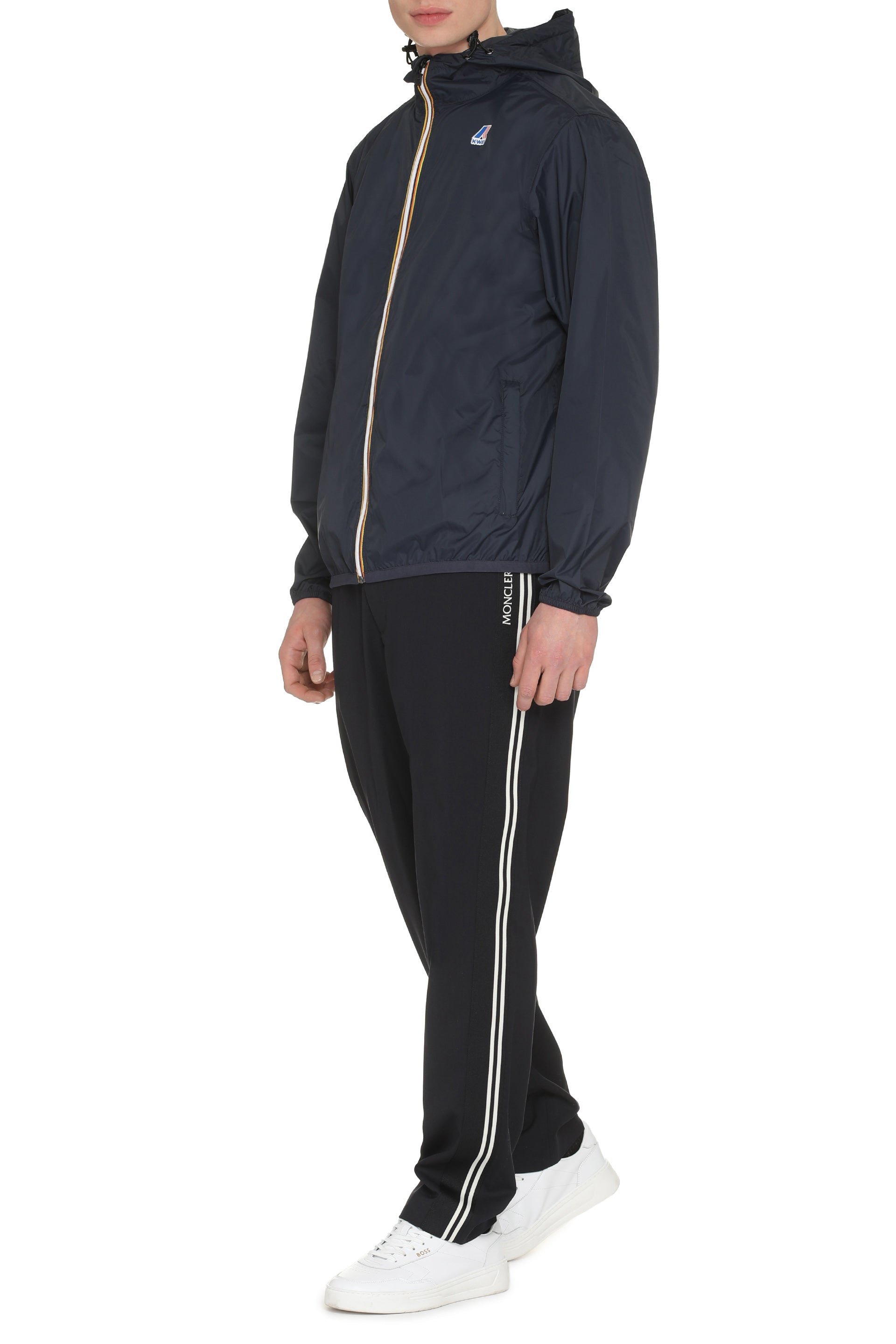 K-Way Claude Raincoat — Blue, view 3