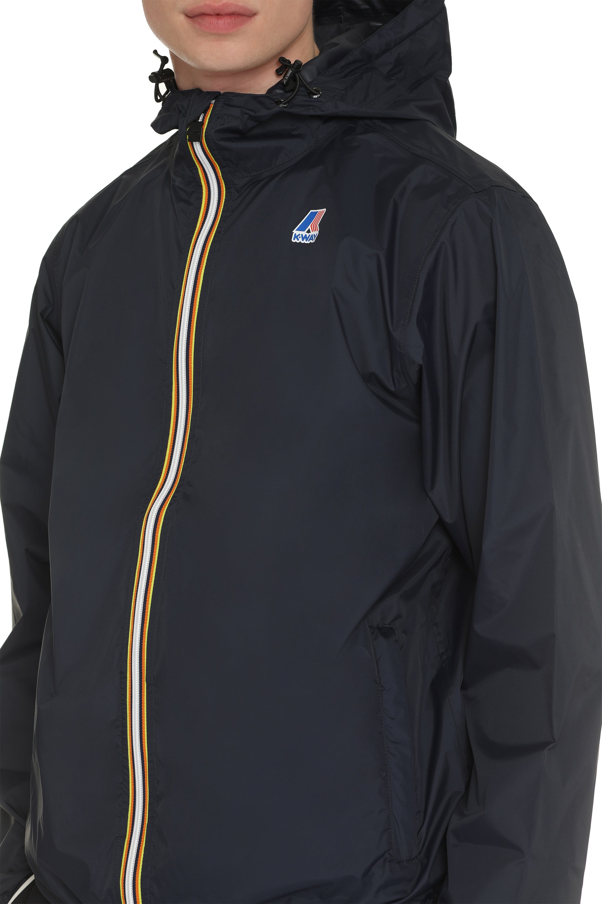 K-Way Claude Raincoat — Blue, view 5