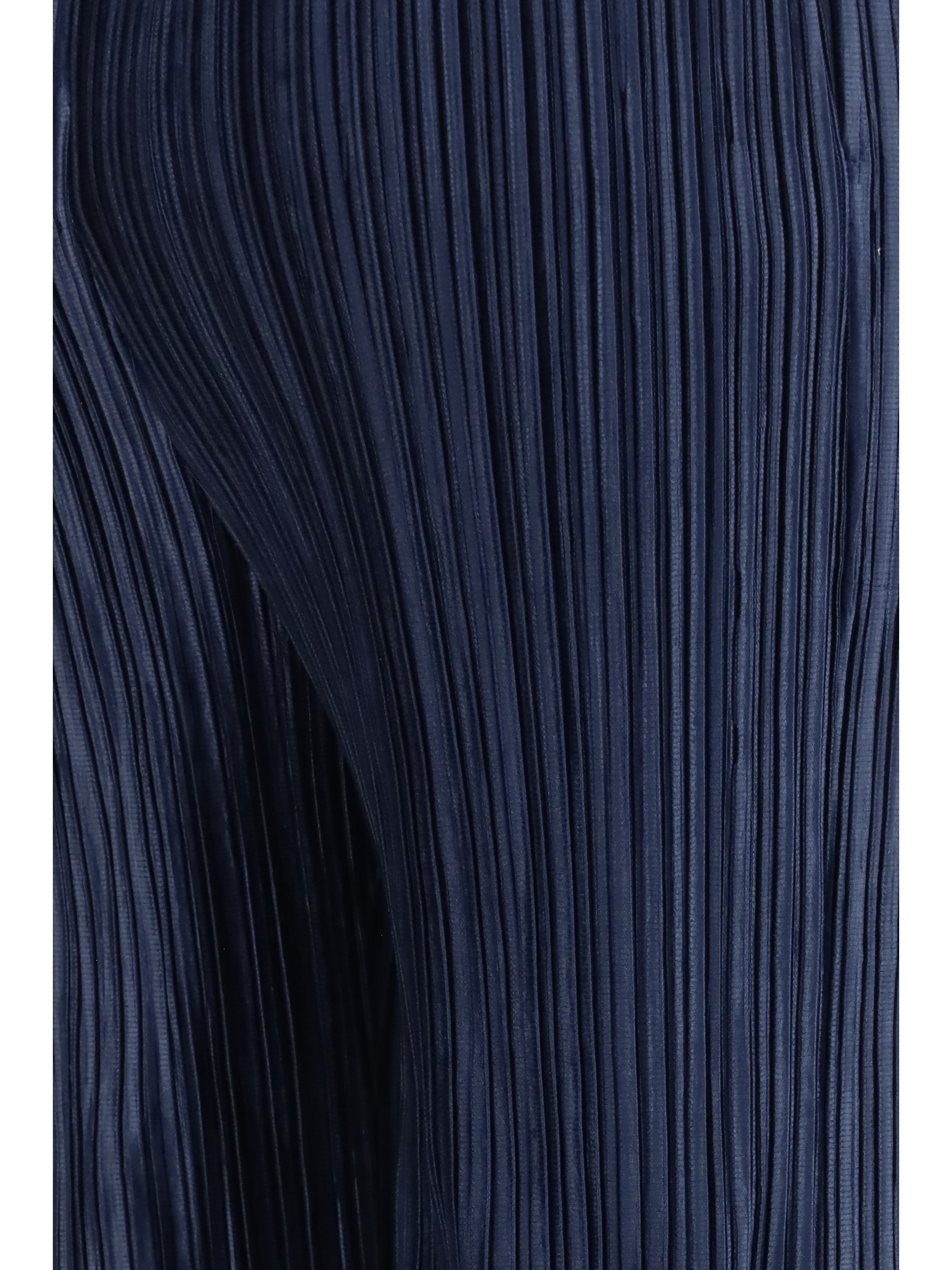 Gongdid Design Corduroy Palazzo Trousers — Navy, view 2