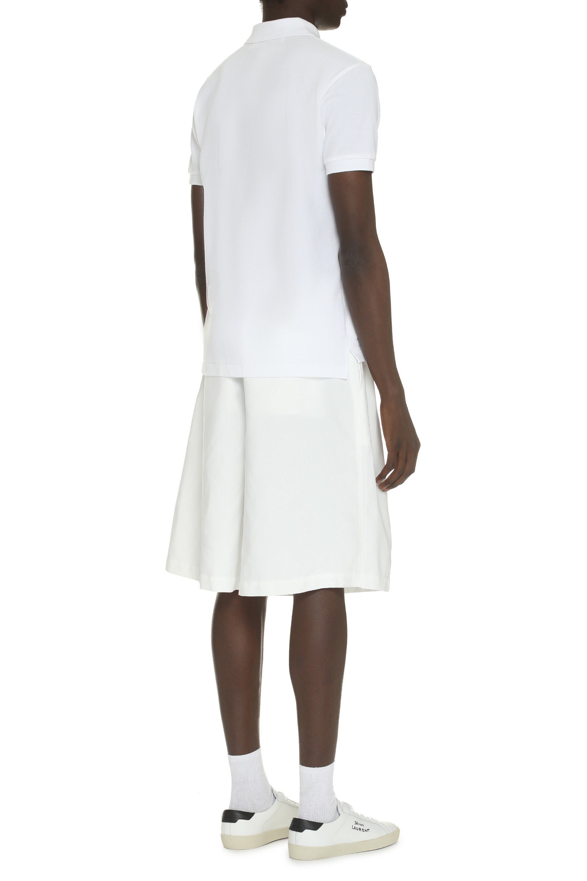 Comme Des GarçOns Play Polo Shirt — White, view 4