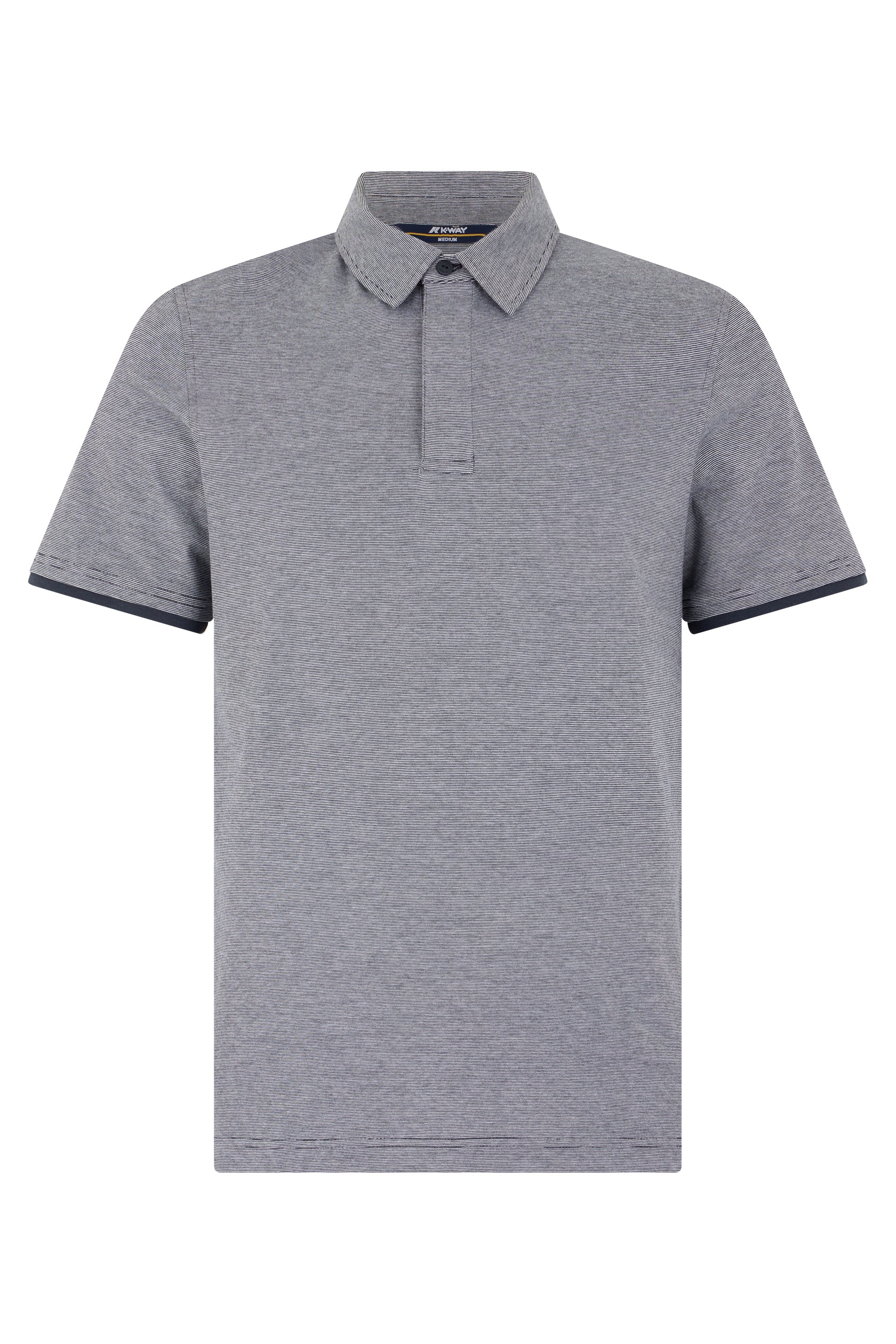 K-Way Cotton Polo — Gray by K-Way