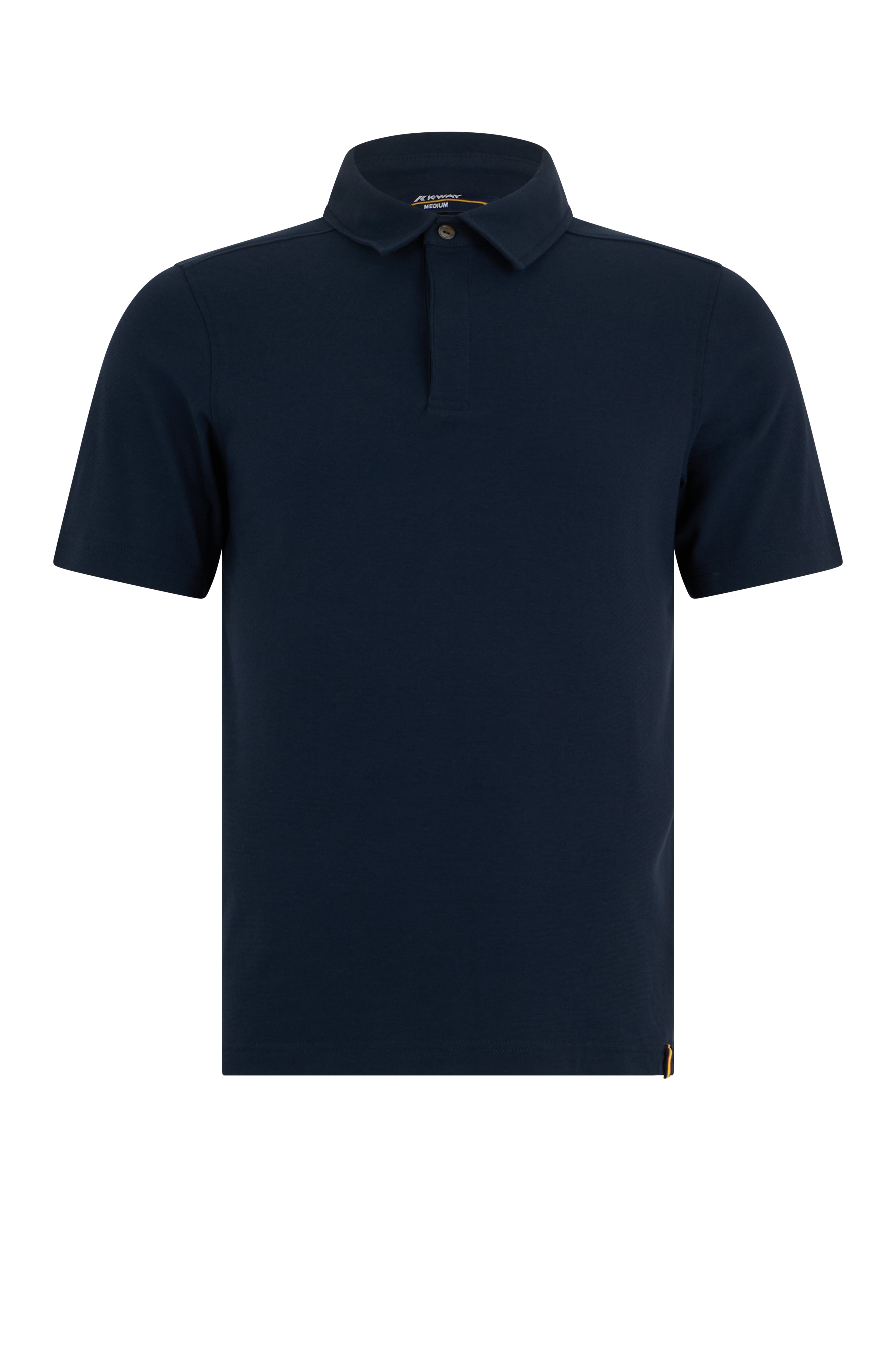 K-Way Cotton Polo — Navy by K-Way
