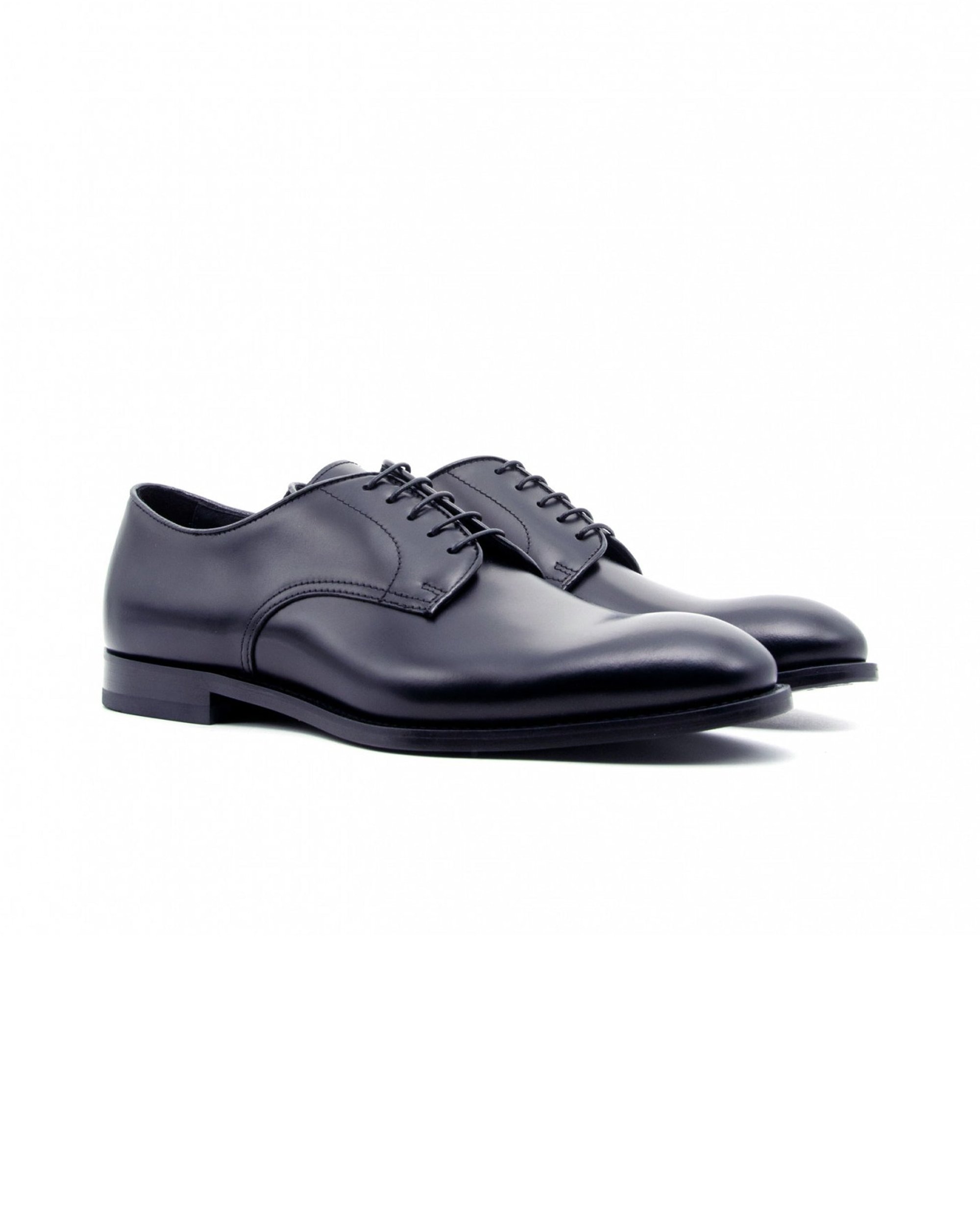 Doucal'S Derby Shoe — Blue, view 2