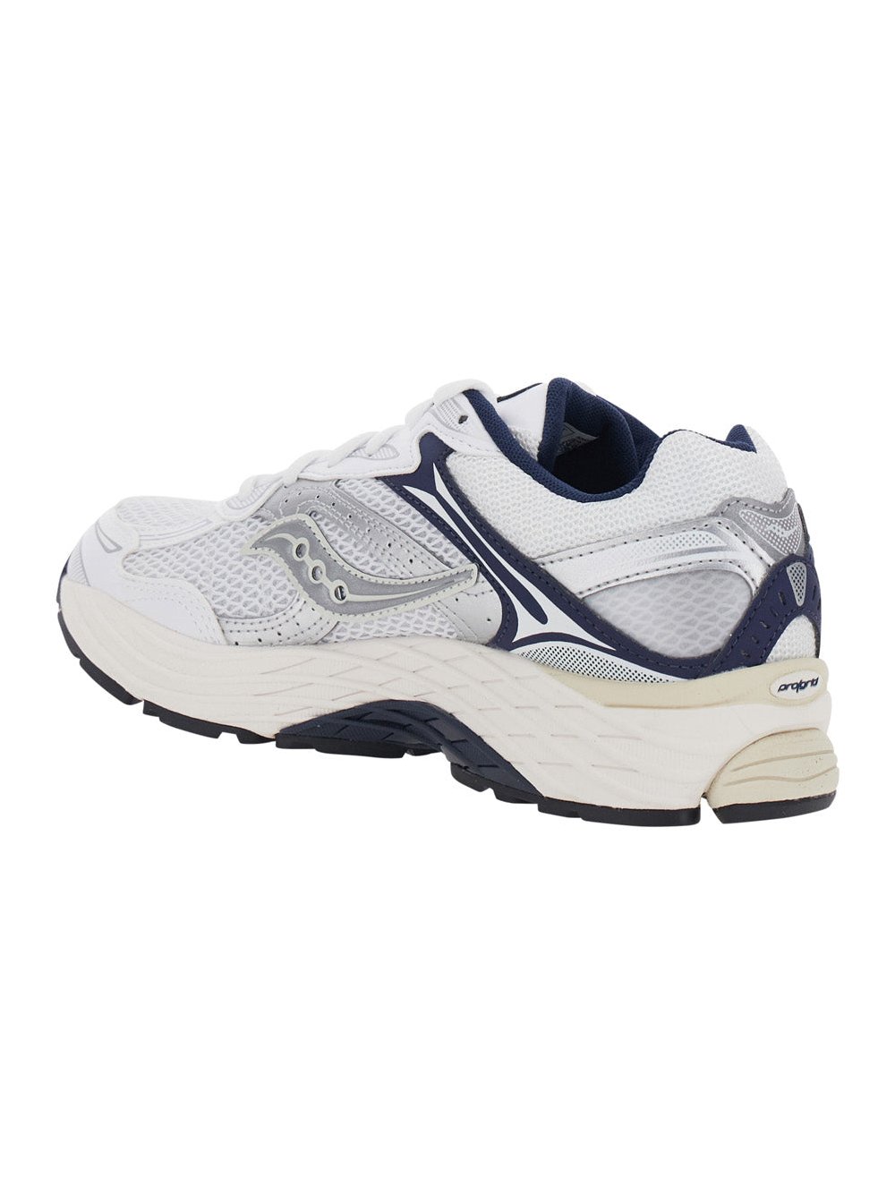 Saucony Omni 9 Elevate Sneakers — White, view 3