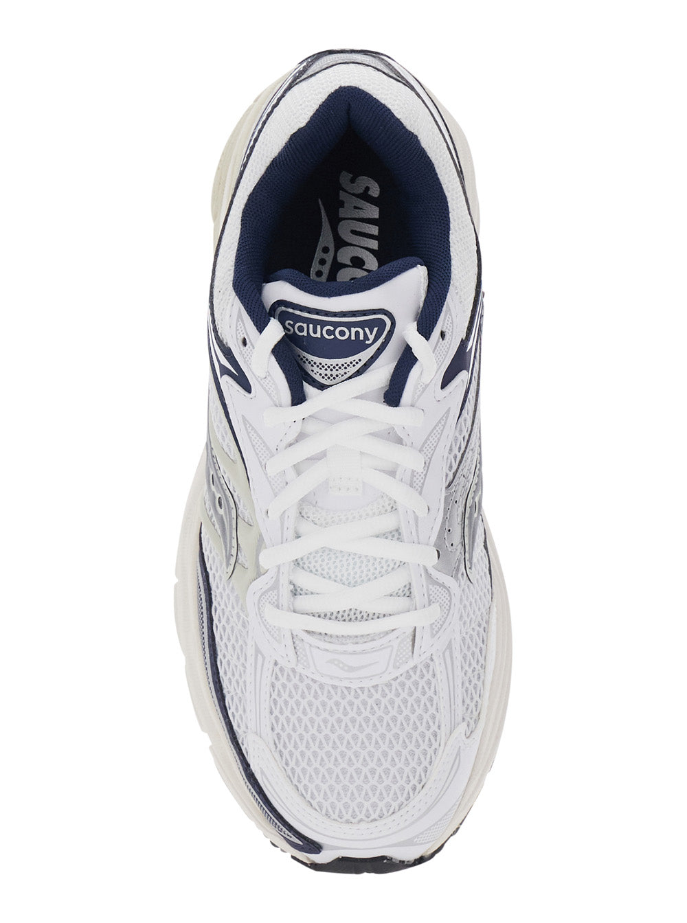Saucony Omni 9 Elevate Sneakers — White, view 4