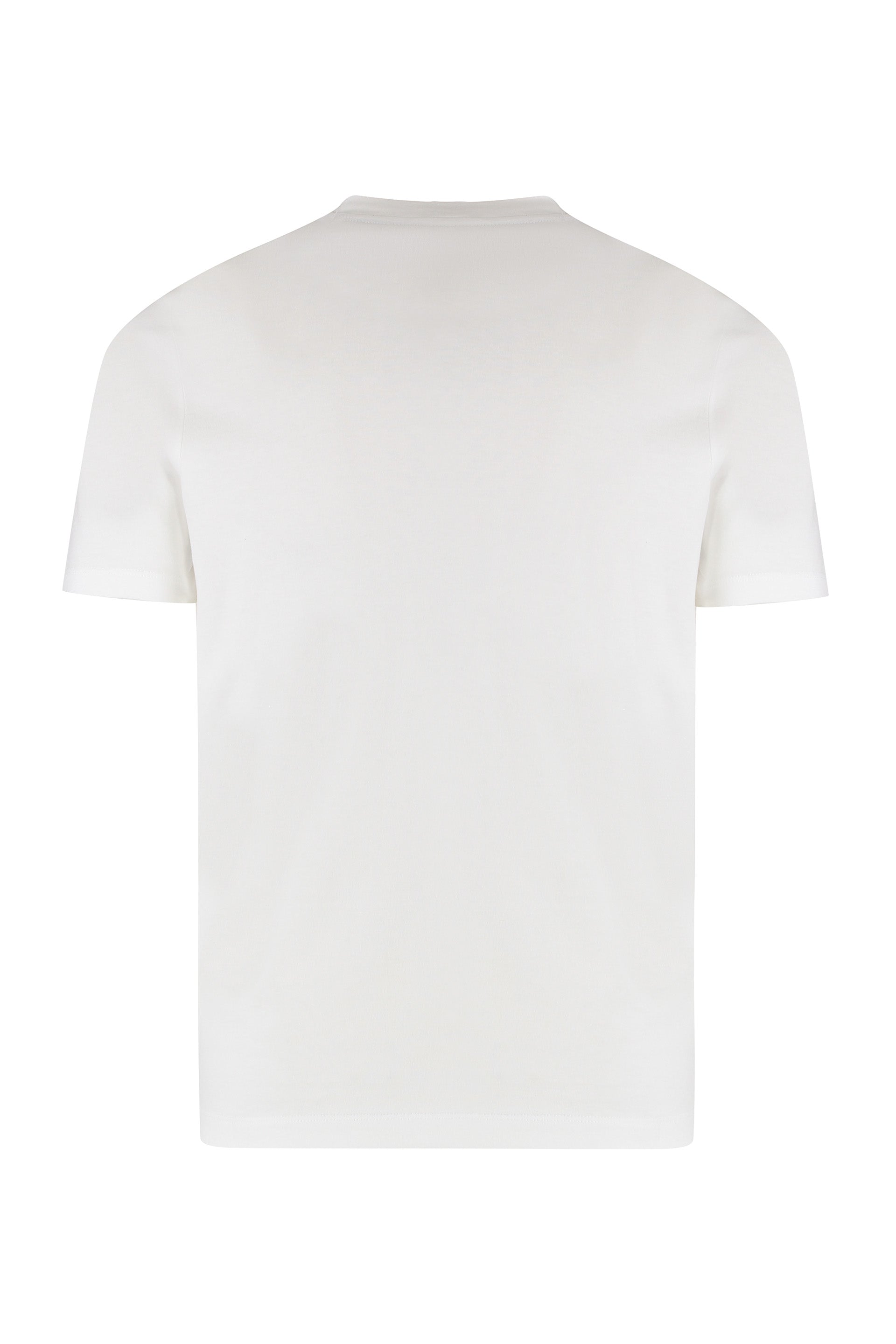 Paul & Shark Cotton Crew-Neck T-Shirt — White, view 2
