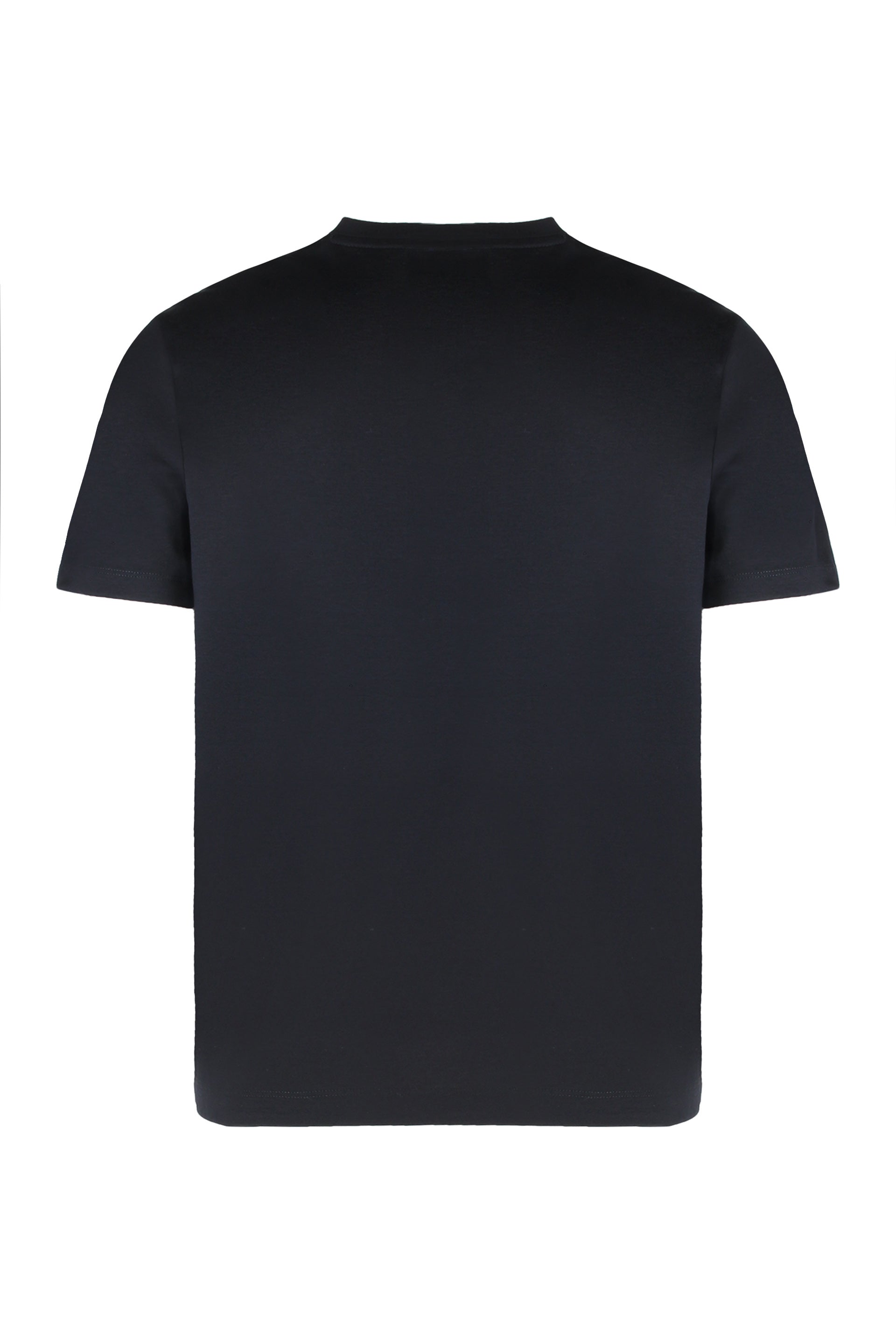 Paul & Shark Logo-Printed Cotton Jersey T-Shirt — Blue, view 2