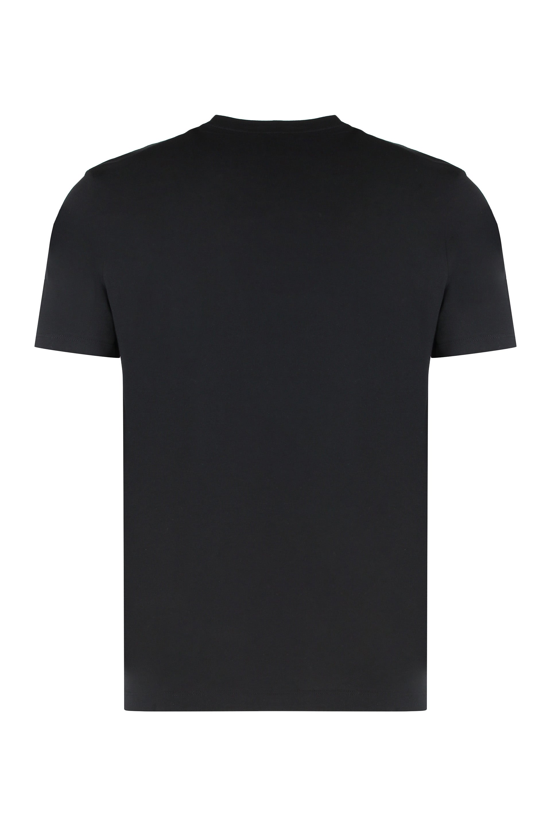 Paul & Shark Logo-Embroidered Cotton Jersey T-Shirt — Black, view 2