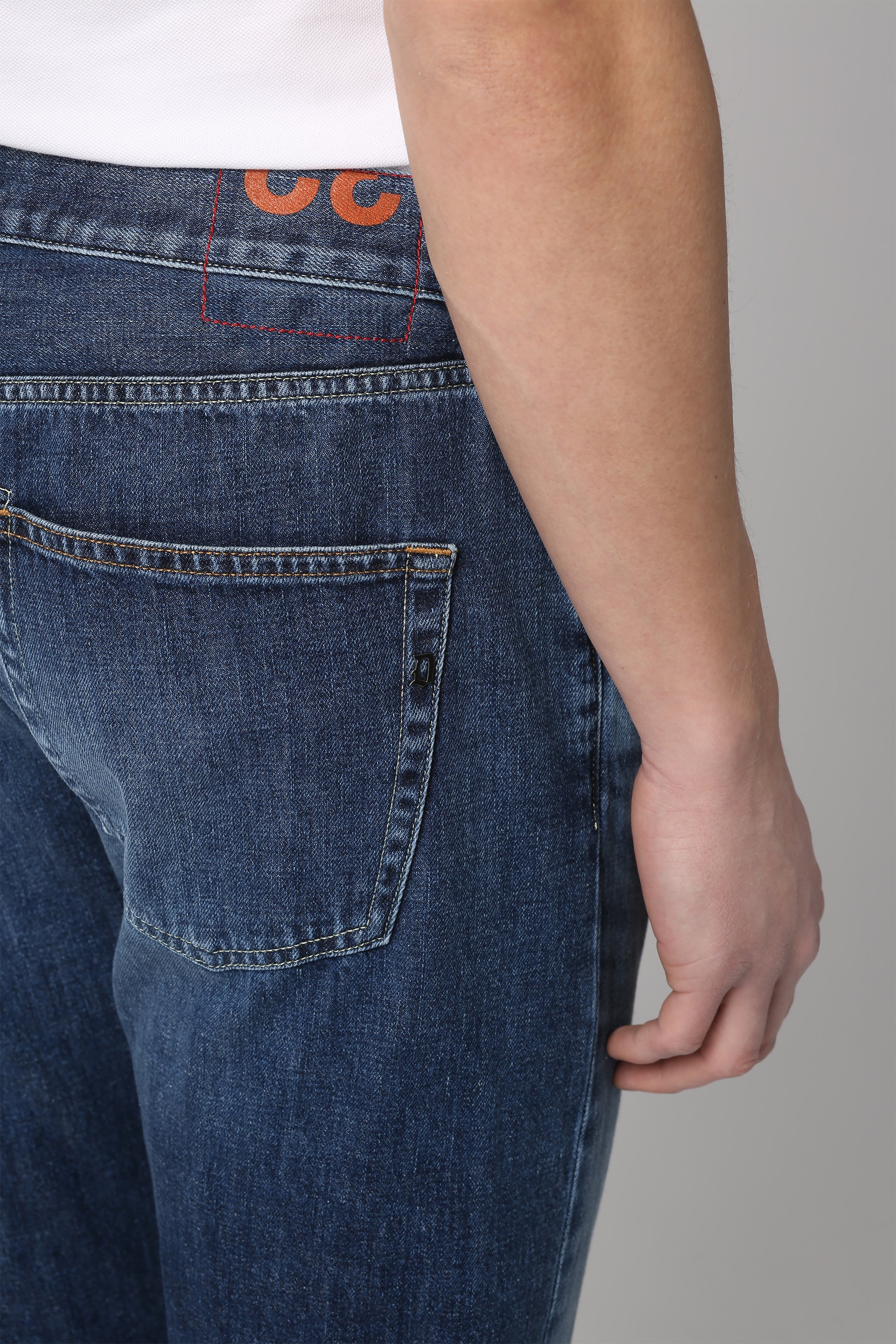 Dondup Icon Jeans — Blue, view 5