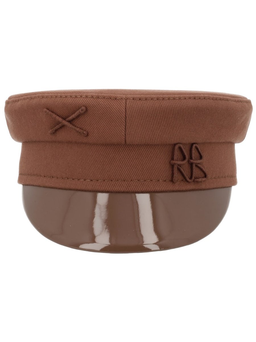Ruslan Baginskiy KPC09SS26_C-LK-WRBBROWN Baker Boy Cap — Brown, view 2
