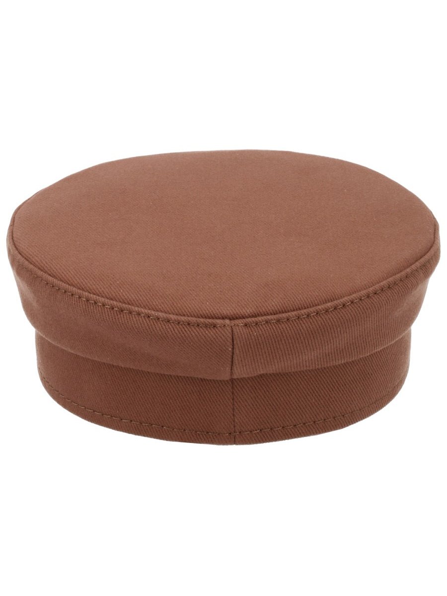 Ruslan Baginskiy KPC09SS26_C-LK-WRBBROWN Baker Boy Cap — Brown, view 3