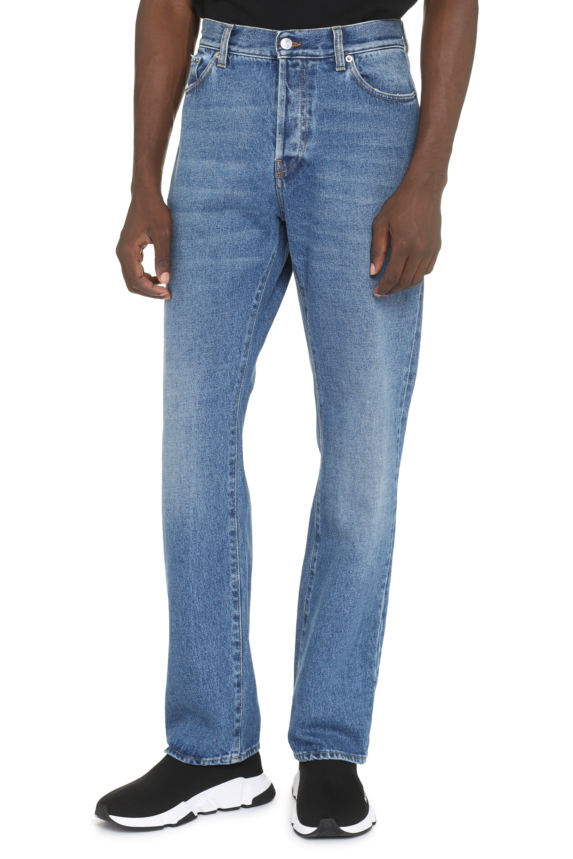 Department 5 Bowl Jeans — Blue, view 3