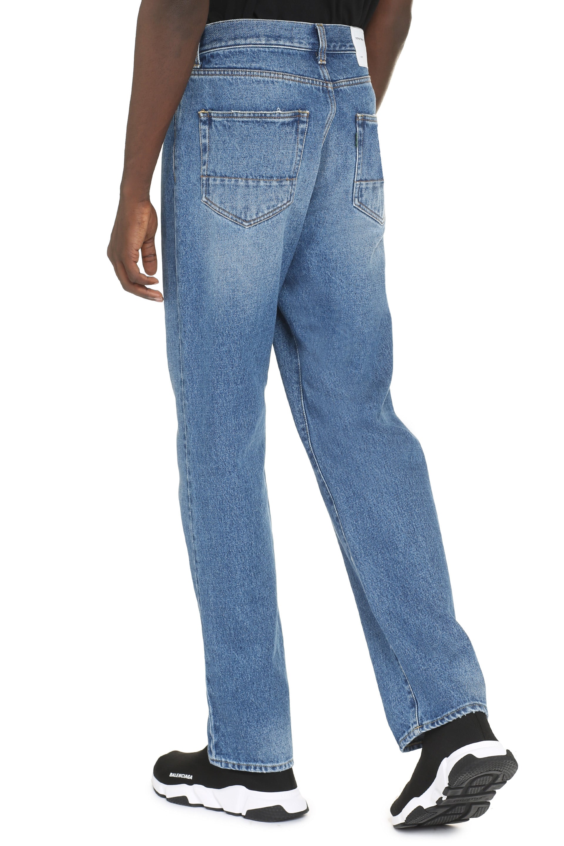 Department 5 Bowl Jeans — Blue, view 4