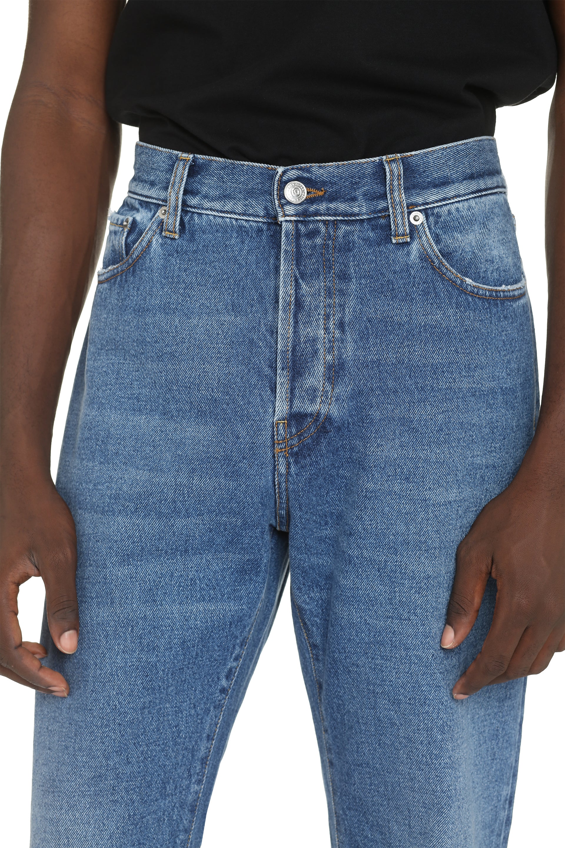 Department 5 Bowl Jeans — Blue, view 5