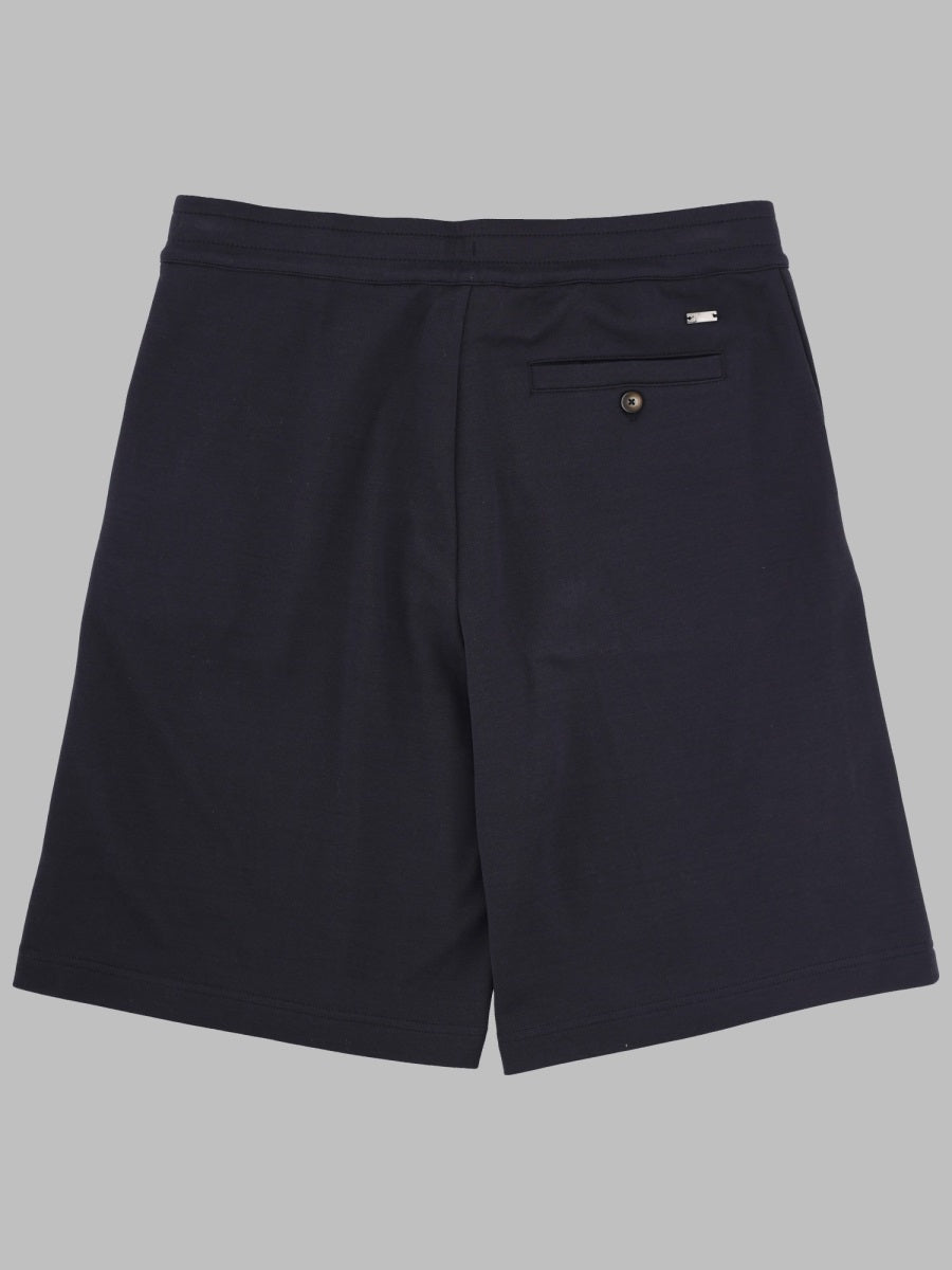 Herno Cotton Bermuda Shorts — Blue, view 2