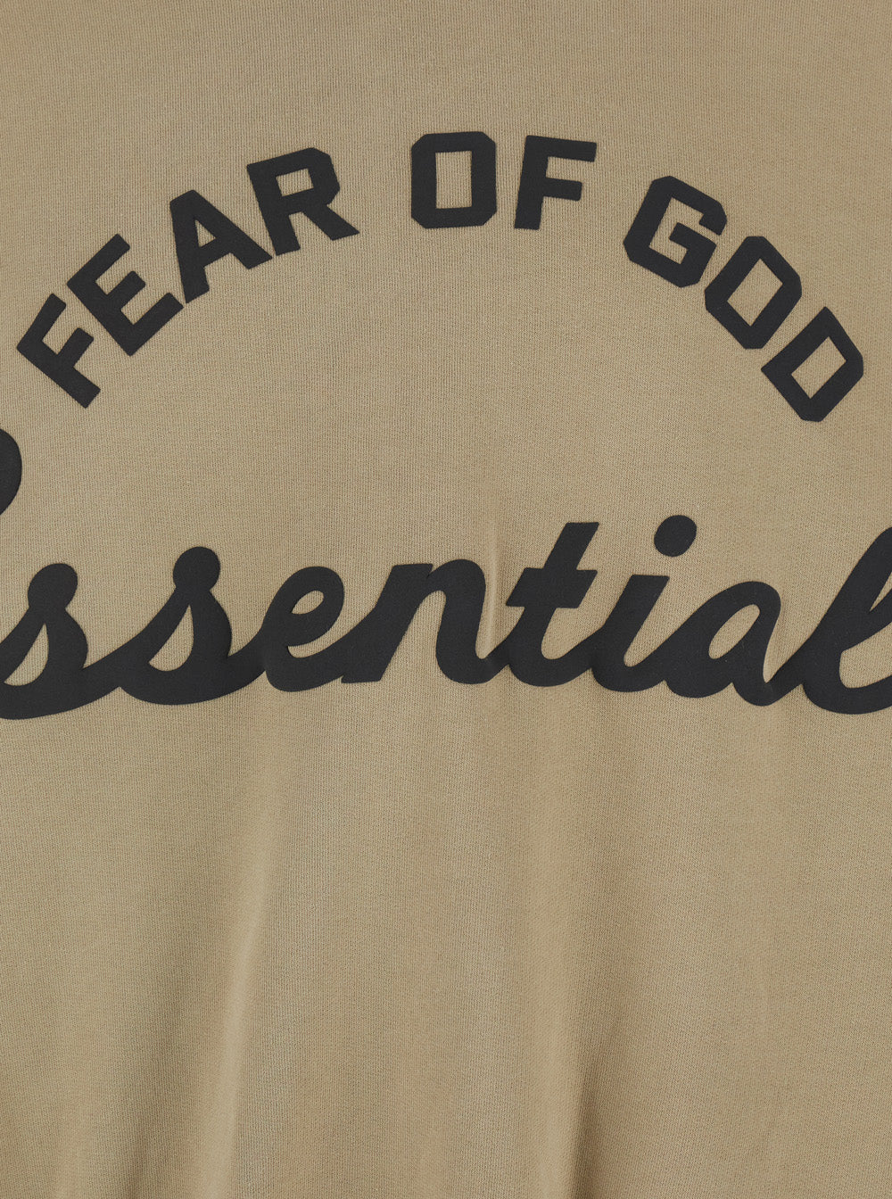 Fear Of God Essentials Hoodie — Beige, view 3