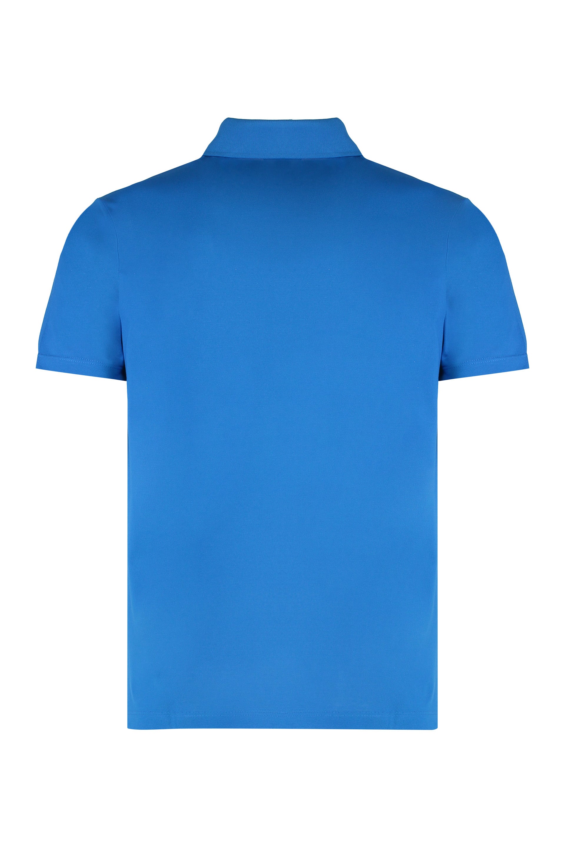 Paul & Shark Cotton Piqué Polo — Blue, view 2