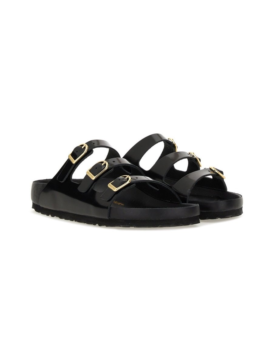 Birkenstock Florida Fresh Sandals — Black by Birkenstock