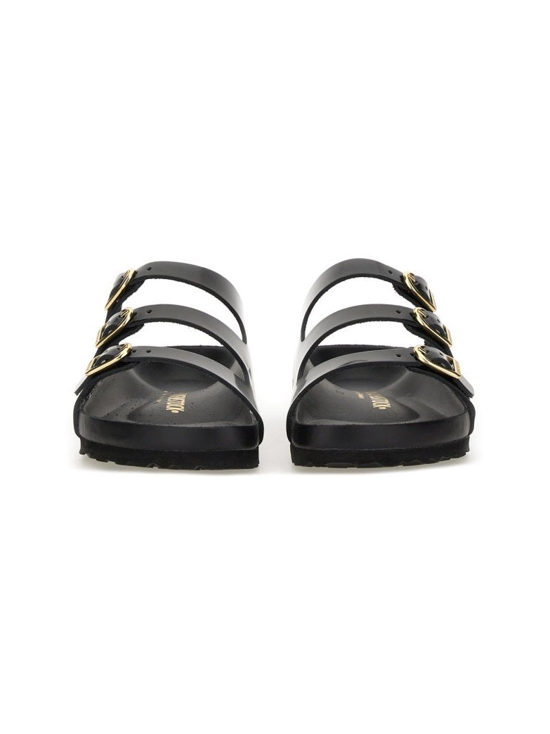 Birkenstock Florida Fresh Sandals — Black, view 3