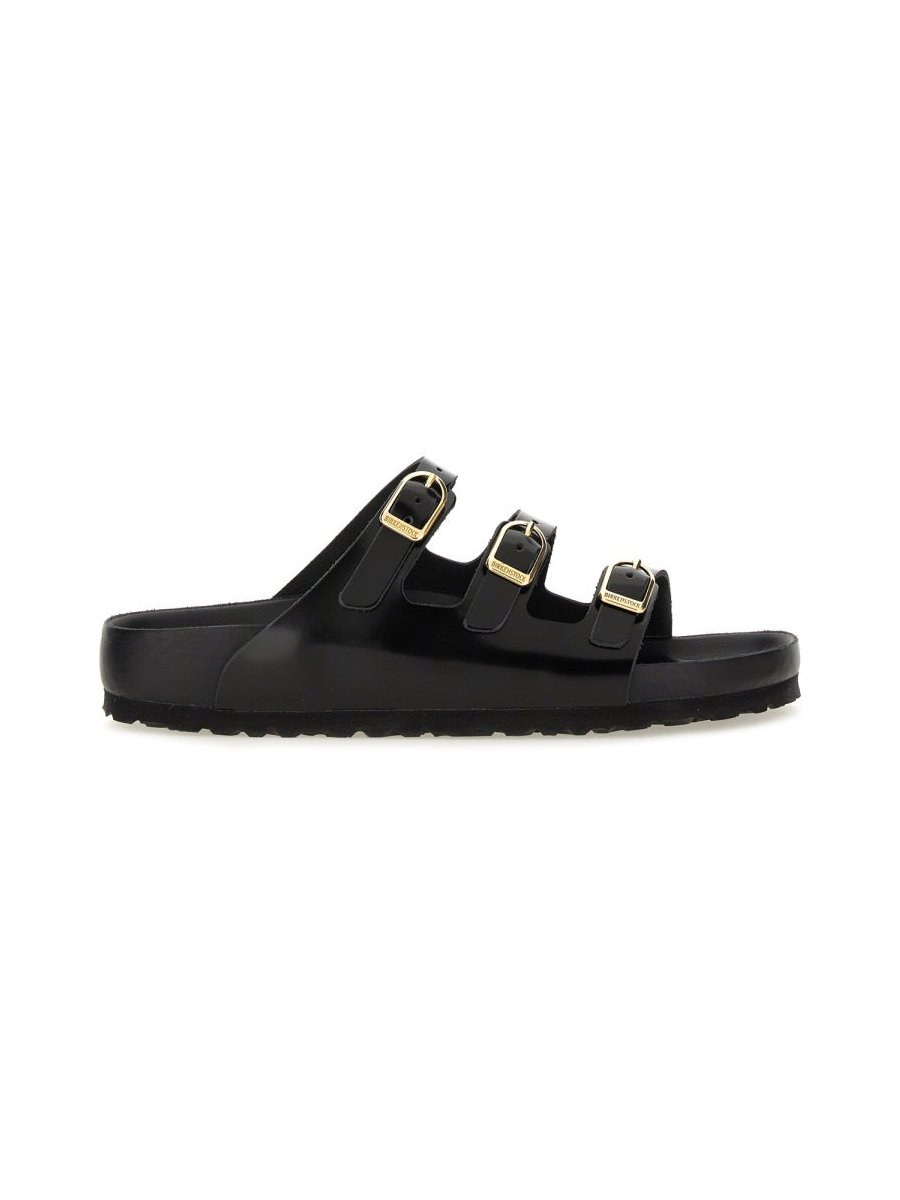 Birkenstock Florida Fresh Sandals — Black, view 4