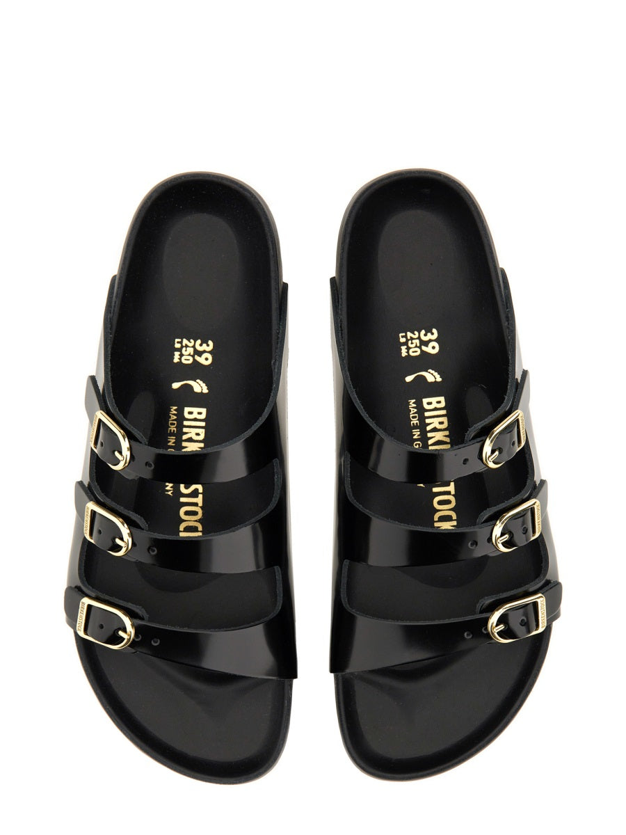 Birkenstock Florida Fresh Sandals — Black, view 6