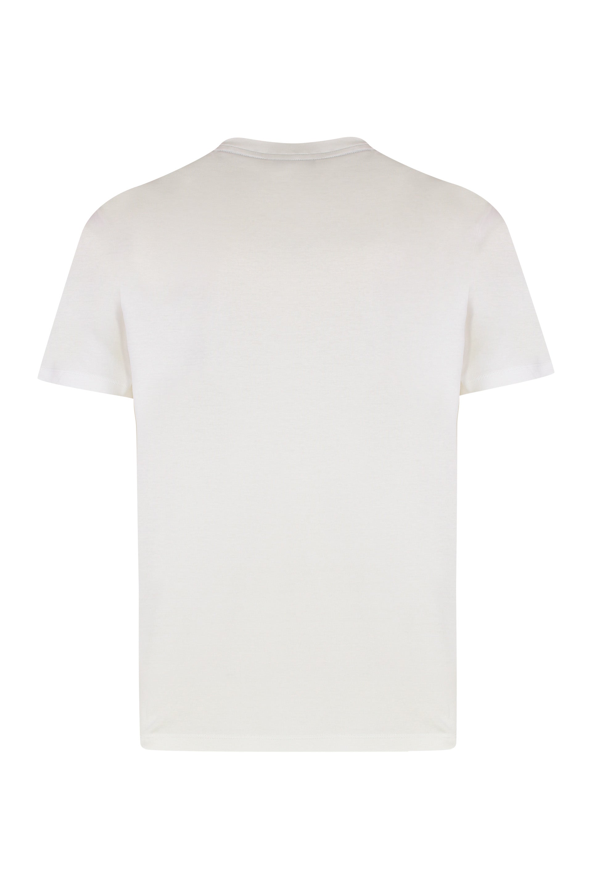 Paul & Shark Logo-Print Cotton Jersey T-Shirt — White, view 2