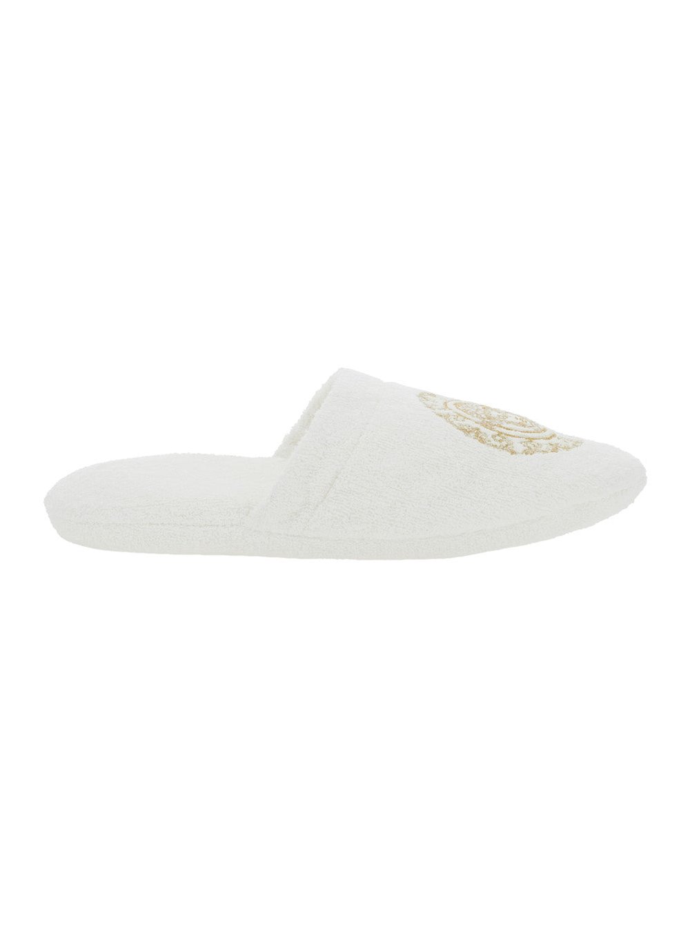 Versace Home Tech Fabric Slipper — White by Versace Home